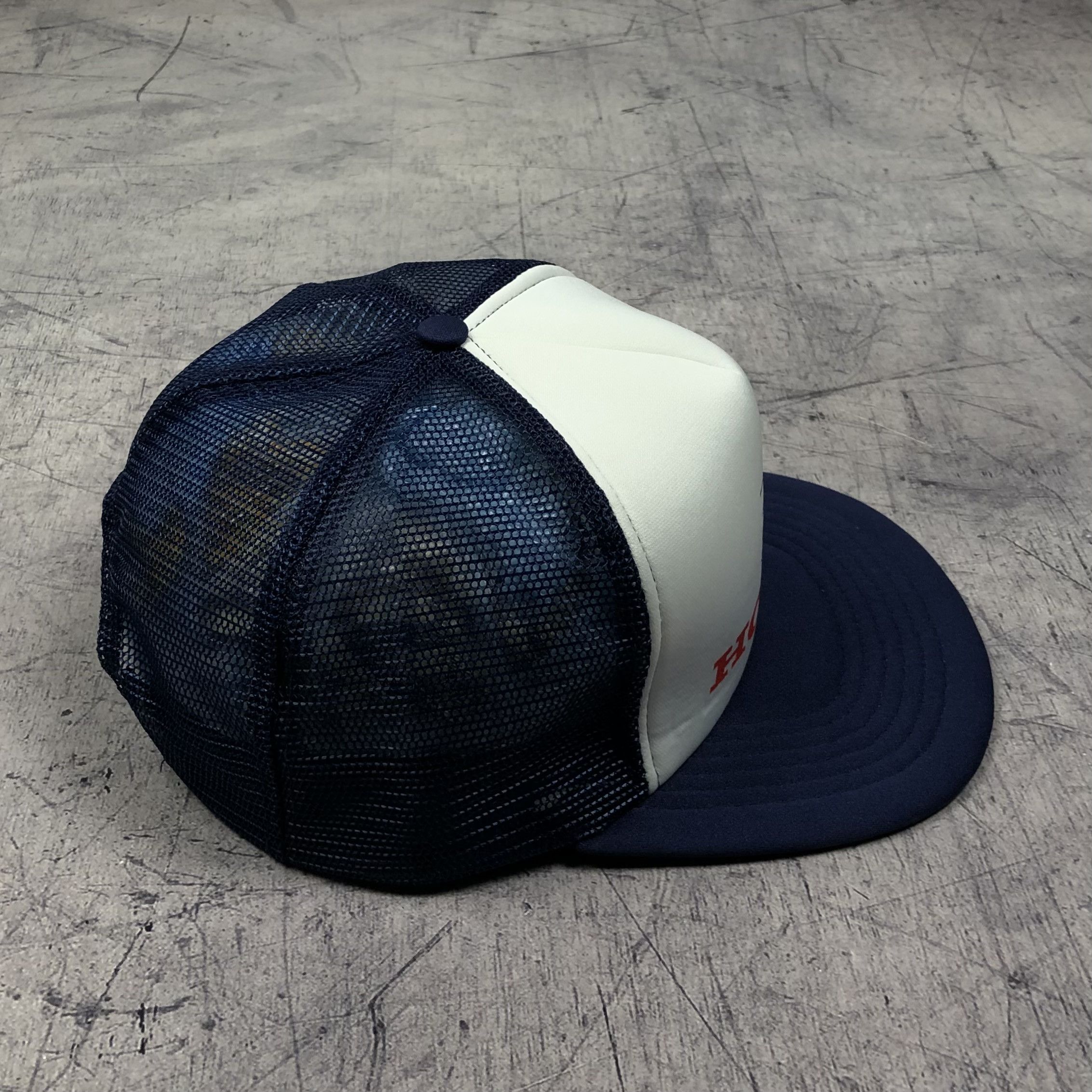 Honda Vintage 90s Honda Trucker Cap Quality Teamwork Technology Size ONE SIZE - 6 Thumbnail
