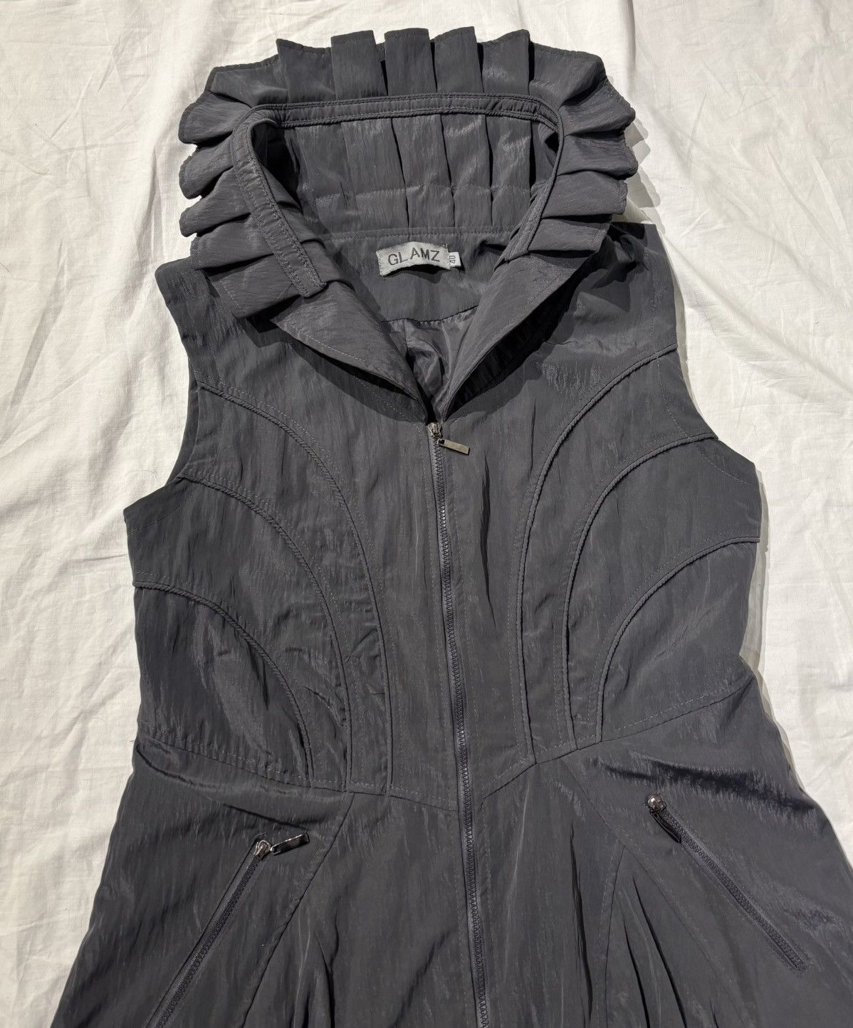 Vintage Vintage adjustable military double zip dress Size S / US 4 / IT 40 - 5 Thumbnail