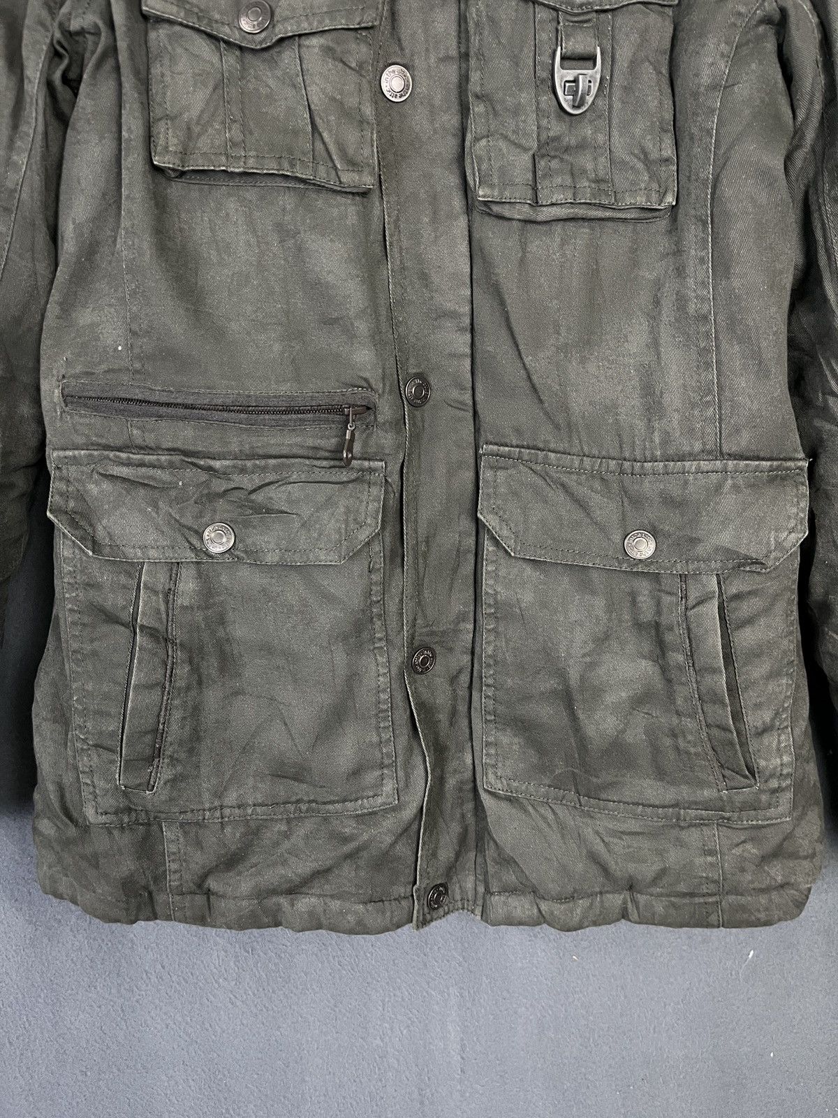 14th Addiction In The Attic Military Bondage Bono Jacket Tactical Biker Size US S / EU 44-46 / 1 - 7 Thumbnail
