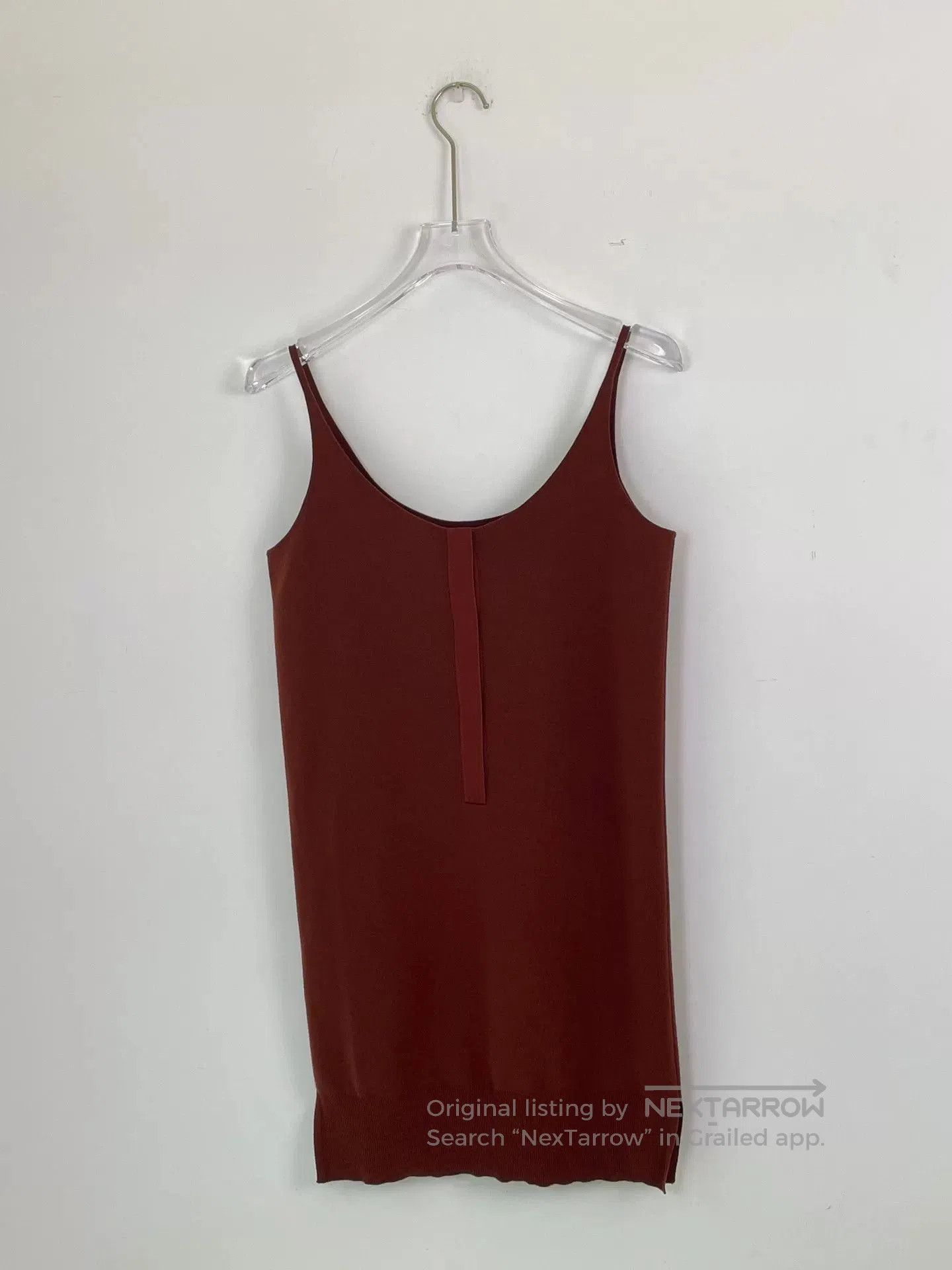 Dior dior knitted sleeveless top in red. Size US S / EU 44-46 / 1 - 2 Thumbnail