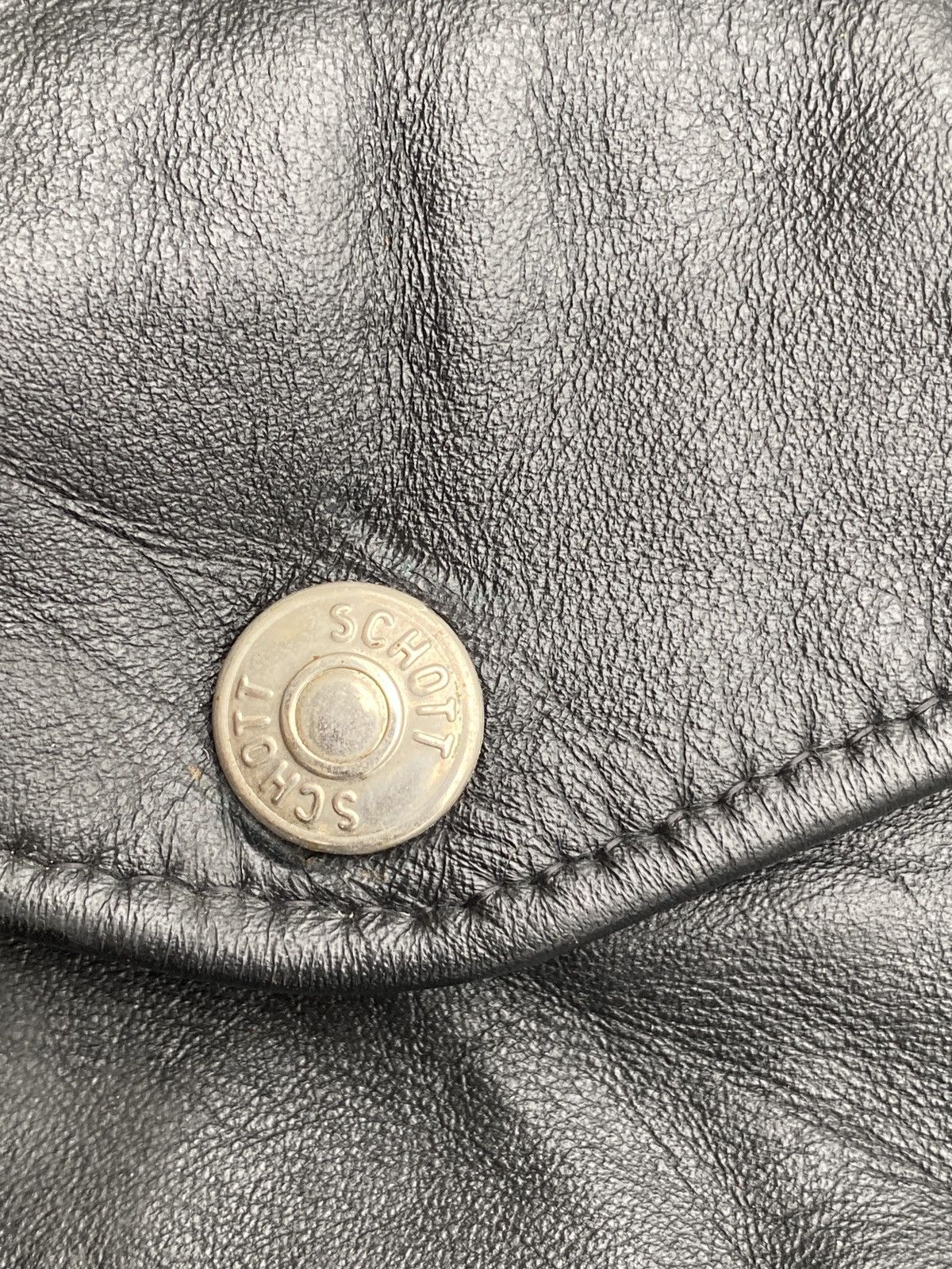 Schott × Vintage Vintage schott perfector double colar leather jacket Size US M / EU 48-50 / 2 - 8 Thumbnail