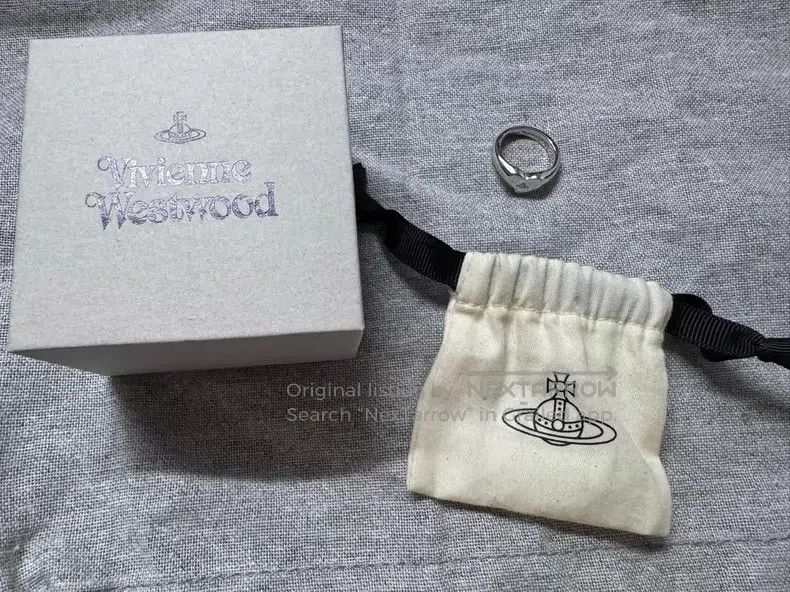 Vivienne Westwood Vivienne Westwood Sterling Silver Heart Fire Seal Saturn R Size ONE SIZE - 6 Thumbnail