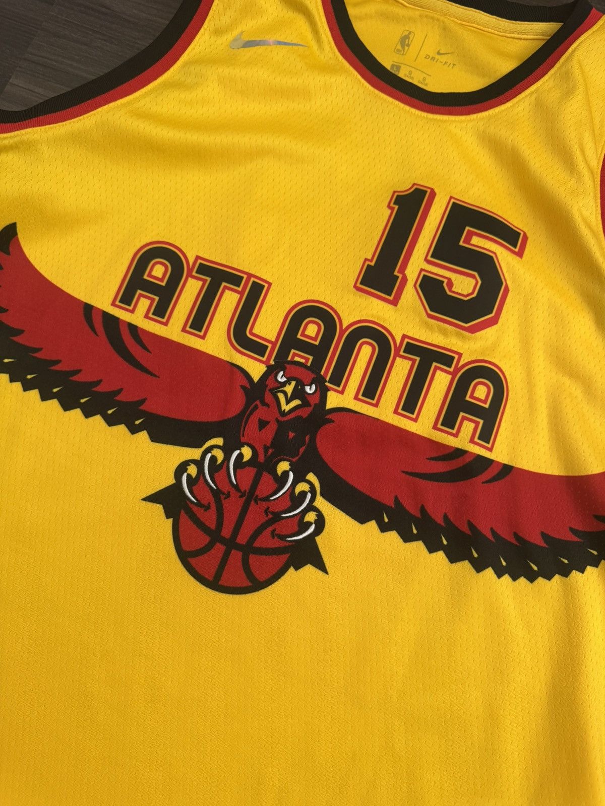 Nike YOUTH LARGE Atlata Hawks Clint Capela #15 NBA City Jersey Size US L / EU 52-54 / 3 - 3 Thumbnail