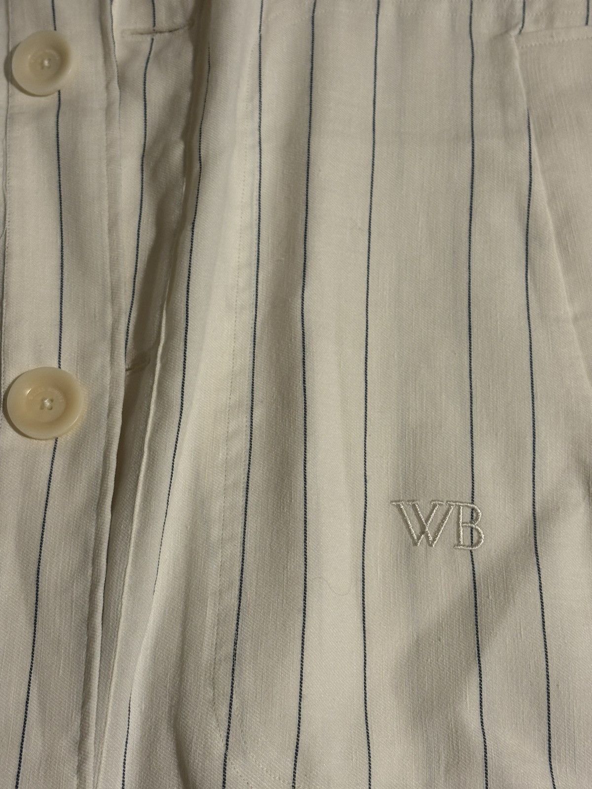 Wales Bonner BNWT Wales Bonner Ivory Shirt Jacket Size US S / EU 44-46 / 1 - 3 Thumbnail