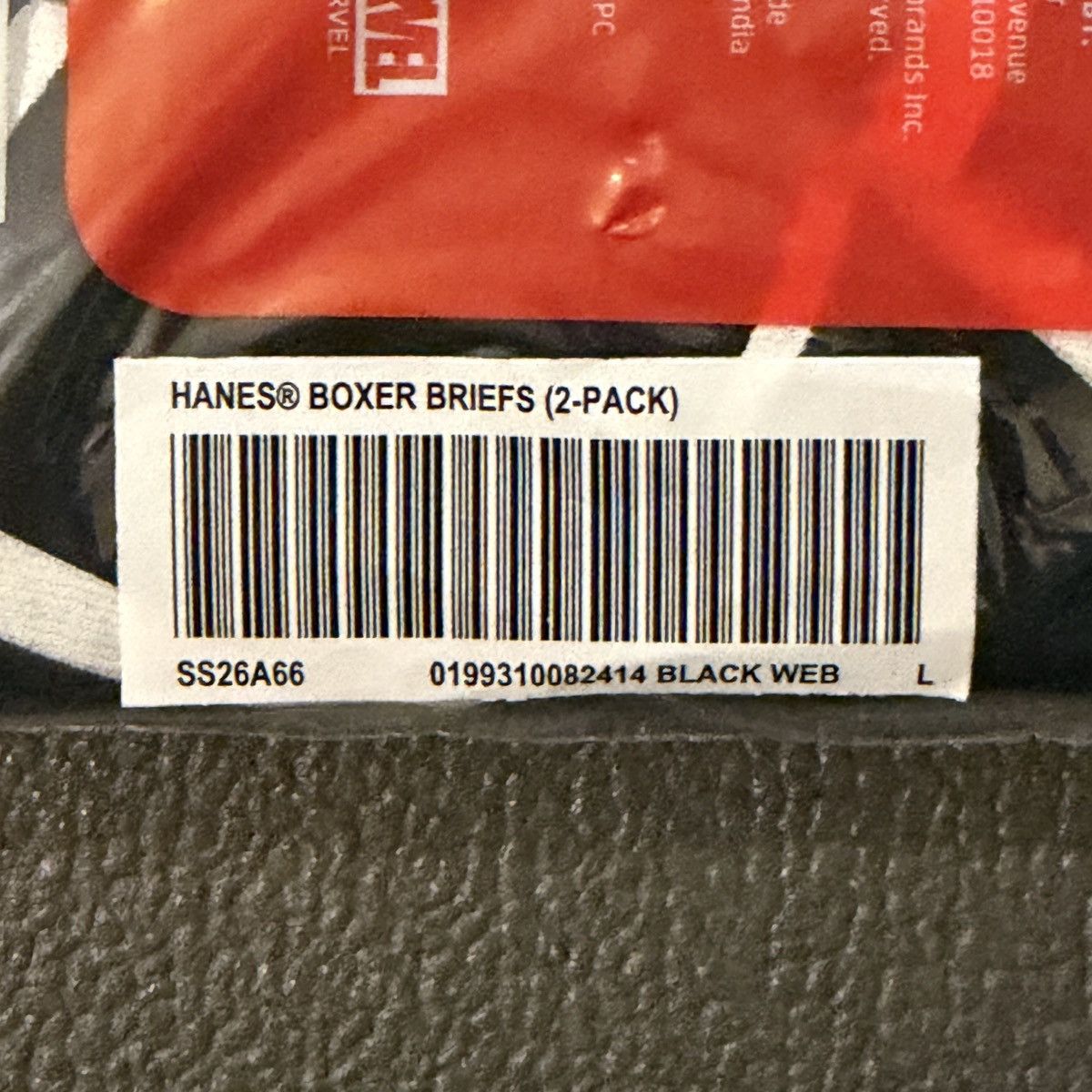 Hanes × Supreme Supreme x Spider-Man Hanes Boxers Black Size Large Size ONE SIZE - 4 Thumbnail