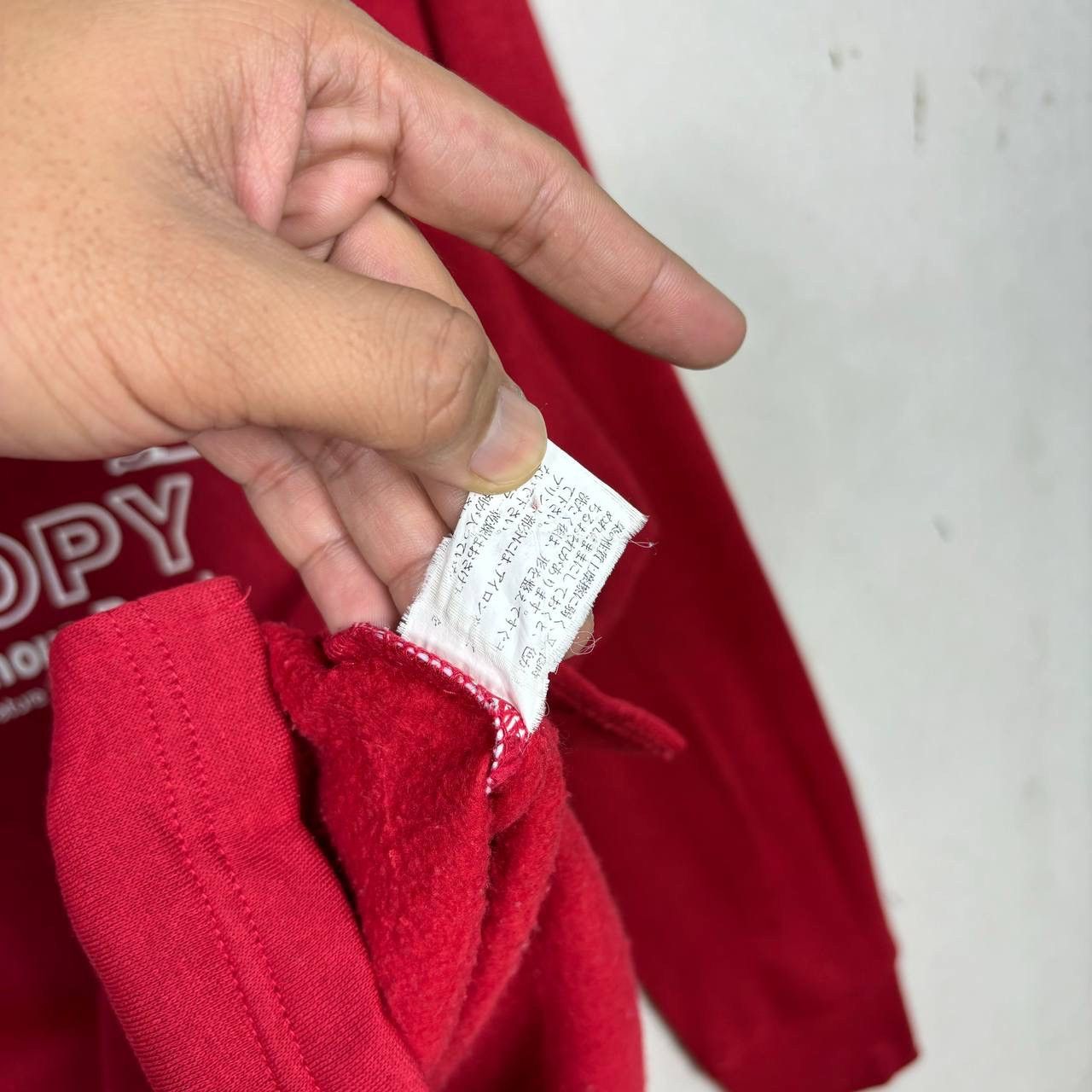 Peanuts Vintage 90s Peanuts Snoopy Crewneck Sweatshirt Red Size L Size US L / EU 52-54 / 3 - 5 Thumbnail