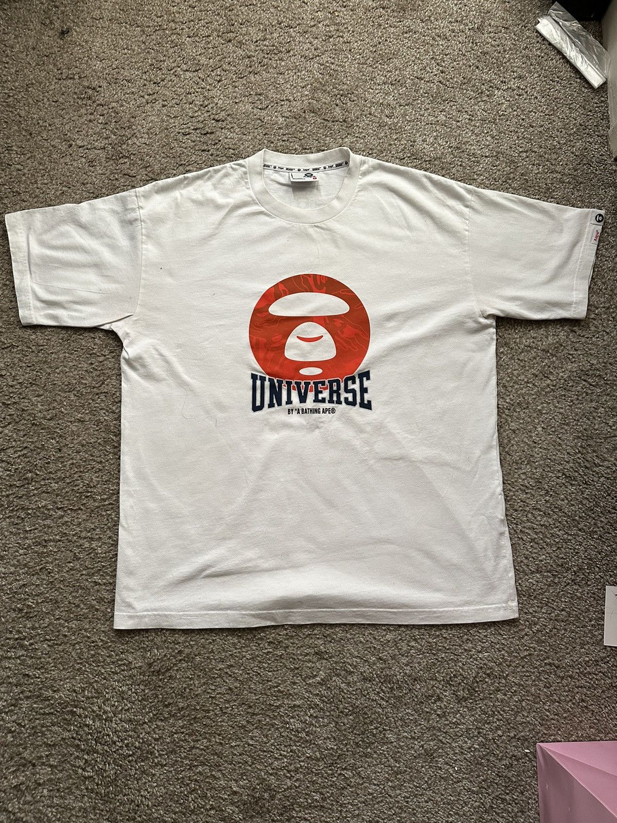 Aape AAPE MOONFACE PRINTED TEE Size US L / EU 52-54 / 3 - 1 Thumbnail