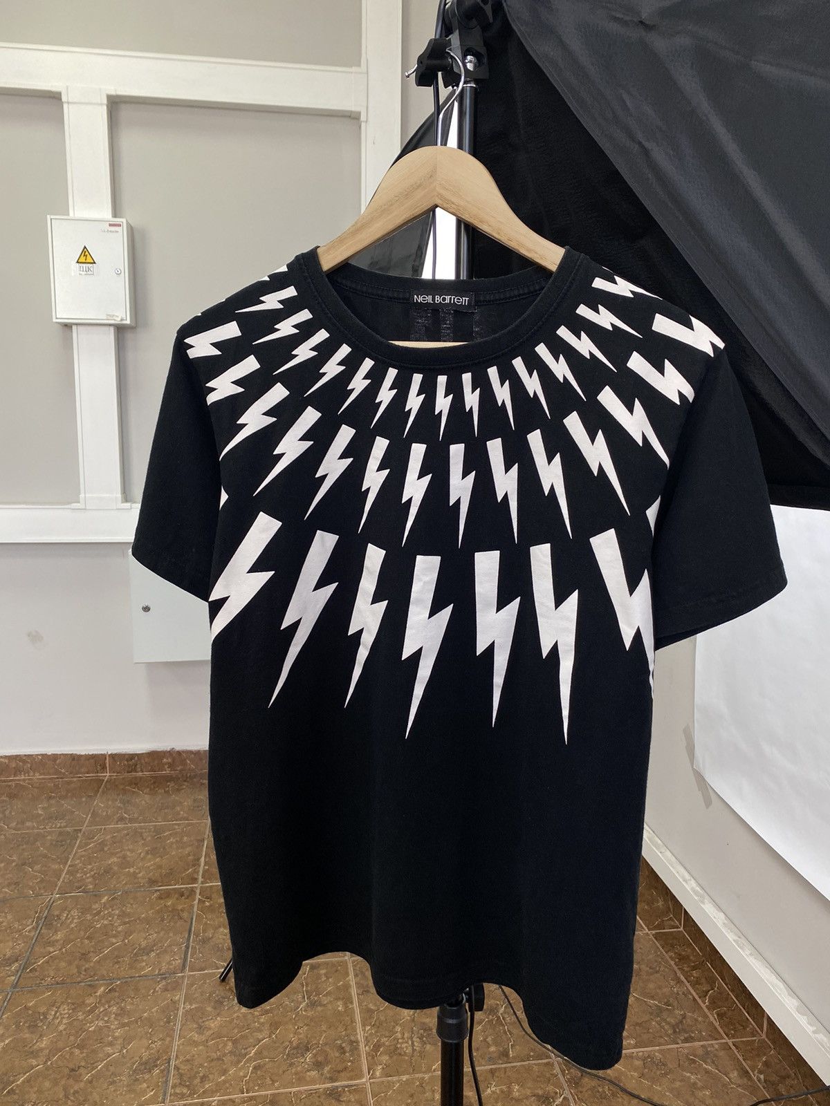 Neil Barrett fullprint t-shirt rare retro hype Y2K