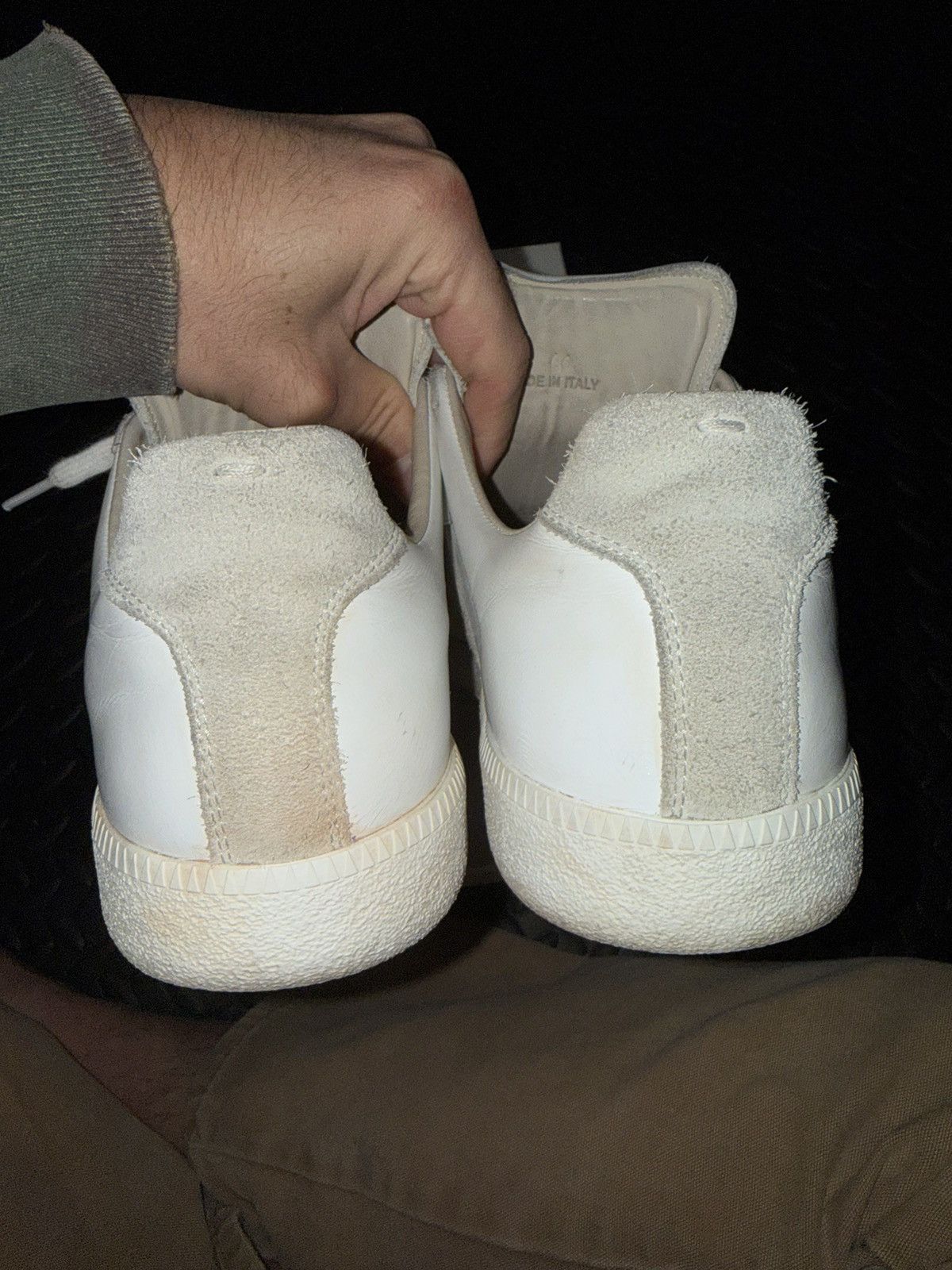 Maison Margiela Maison Margiela Replica GAT Sneakers White/Grey 46 13 Size US 13 / EU 46 - 5 Thumbnail
