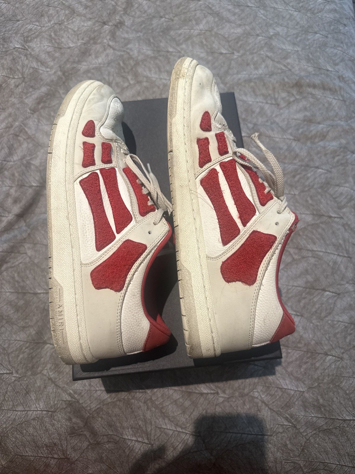 Amiri Amiri Skel Top Low Size US 13 / EU 46 - 5 Thumbnail