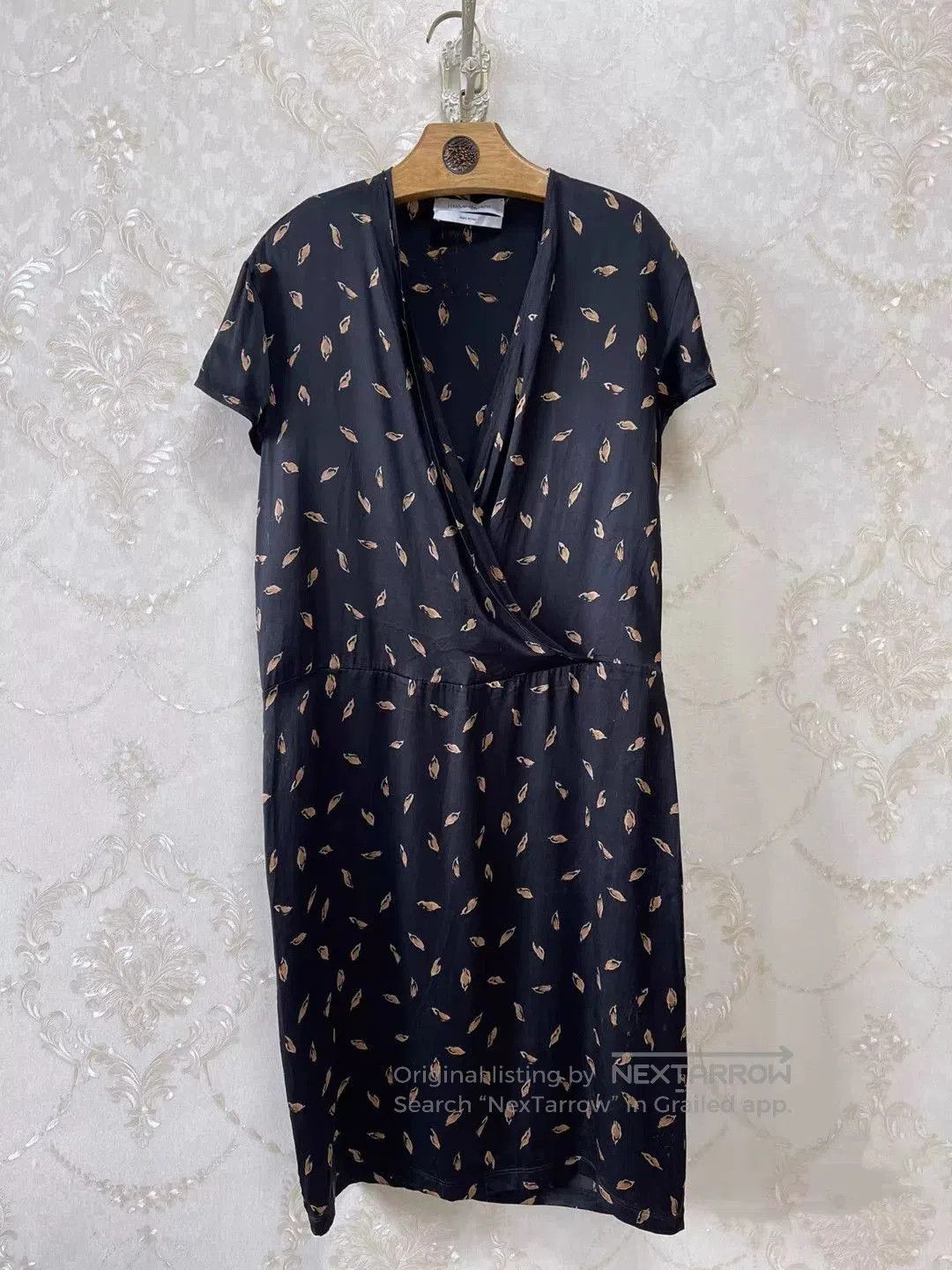 Saint Laurent Paris Saint Laurent Feather Silk Runway Dress. Size M / US 6-8 / IT 42-44 - 1 Thumbnail