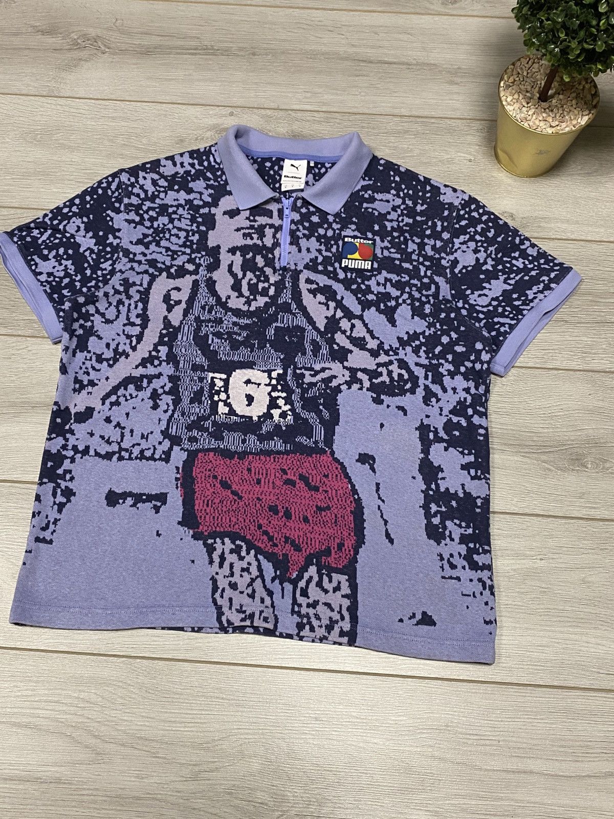 Butter Goods × Puma Puma x Butter RARE zip Polo Shirt goods over print Size US M / EU 48-50 / 2 - 4 Thumbnail