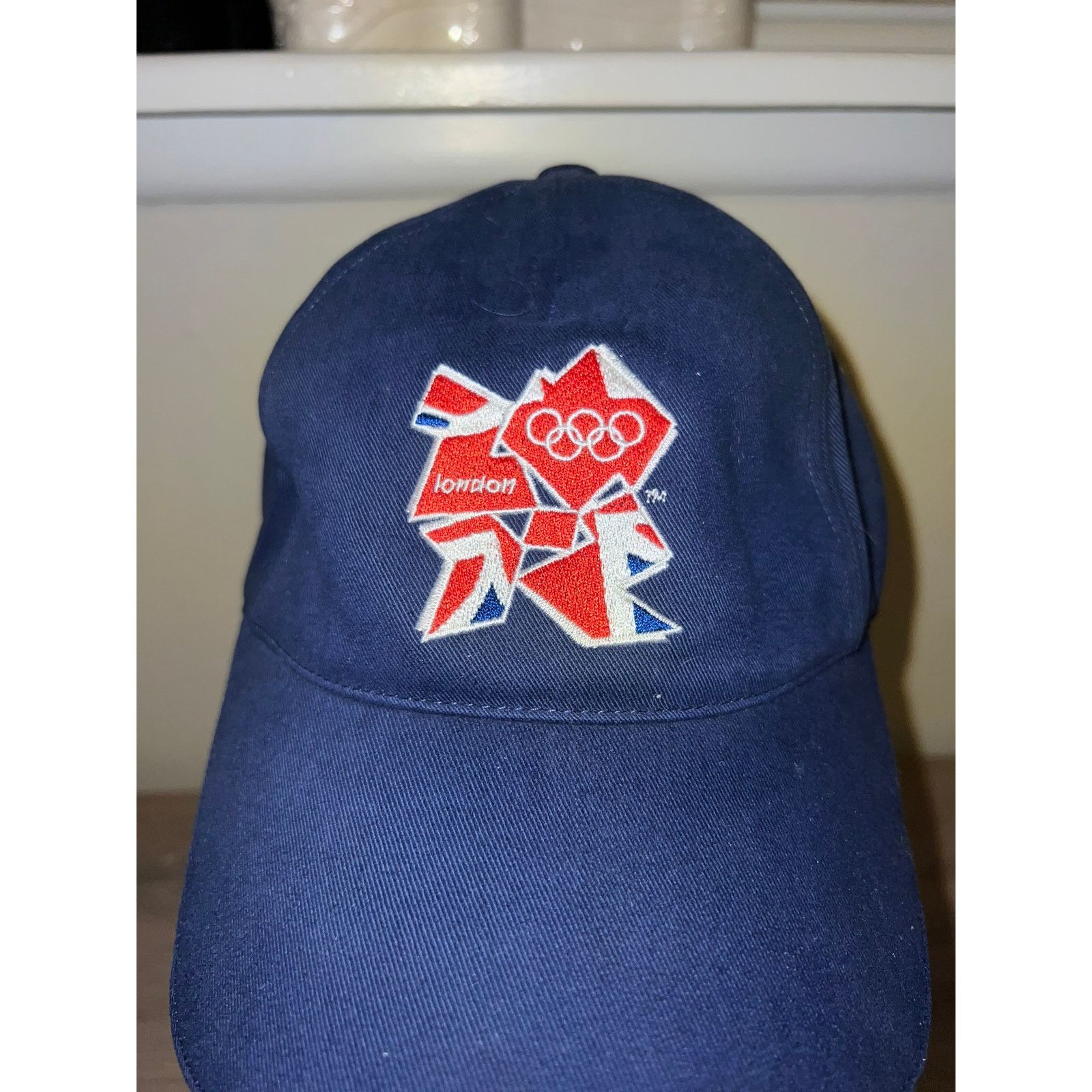 USA Olympics 2012 Olympics Hat London Olympic Logo Blue Cap Headwear OS Size ONE SIZE - 2 Thumbnail