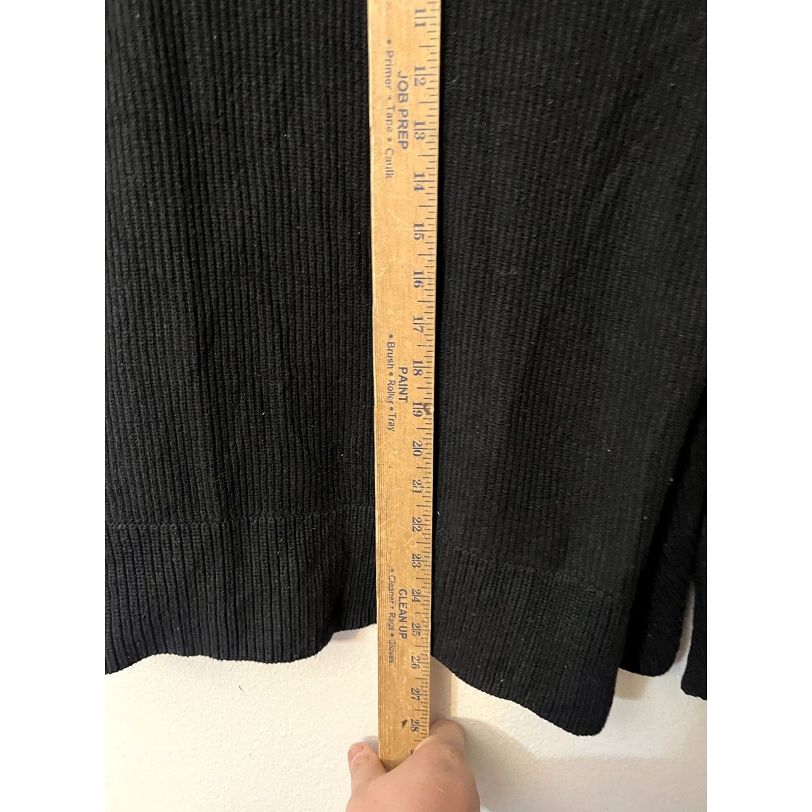 Banana Republic Banana Republic Cardigan Sweater Women Size M Black Open Front Knit Cotton Size M / US 6-8 / IT 42-44 - 4 Thumbnail