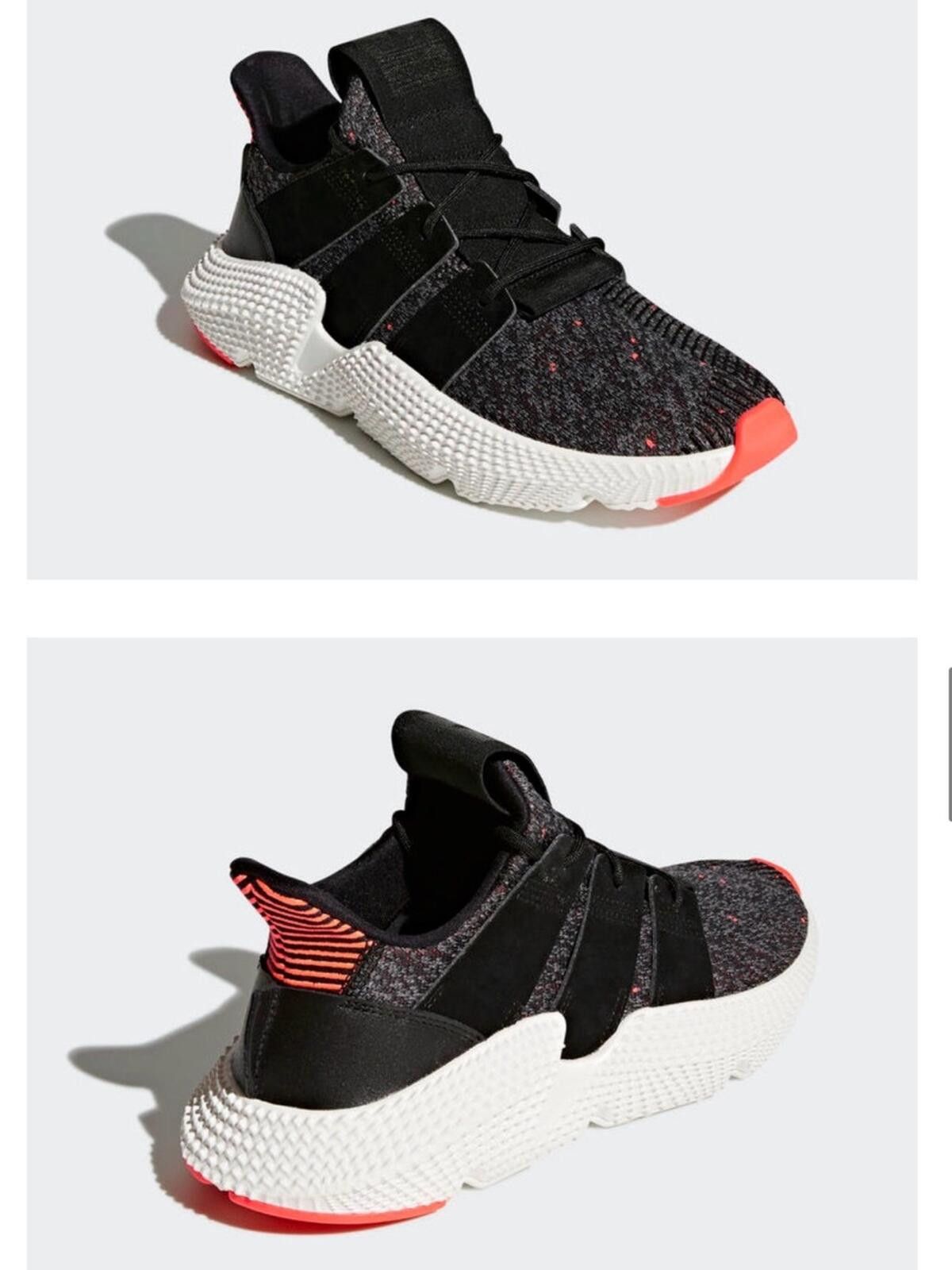Adidas Adidas Prophere / Knit Sneakers / Black Red Size US 5 / EU 37 - 1 Thumbnail