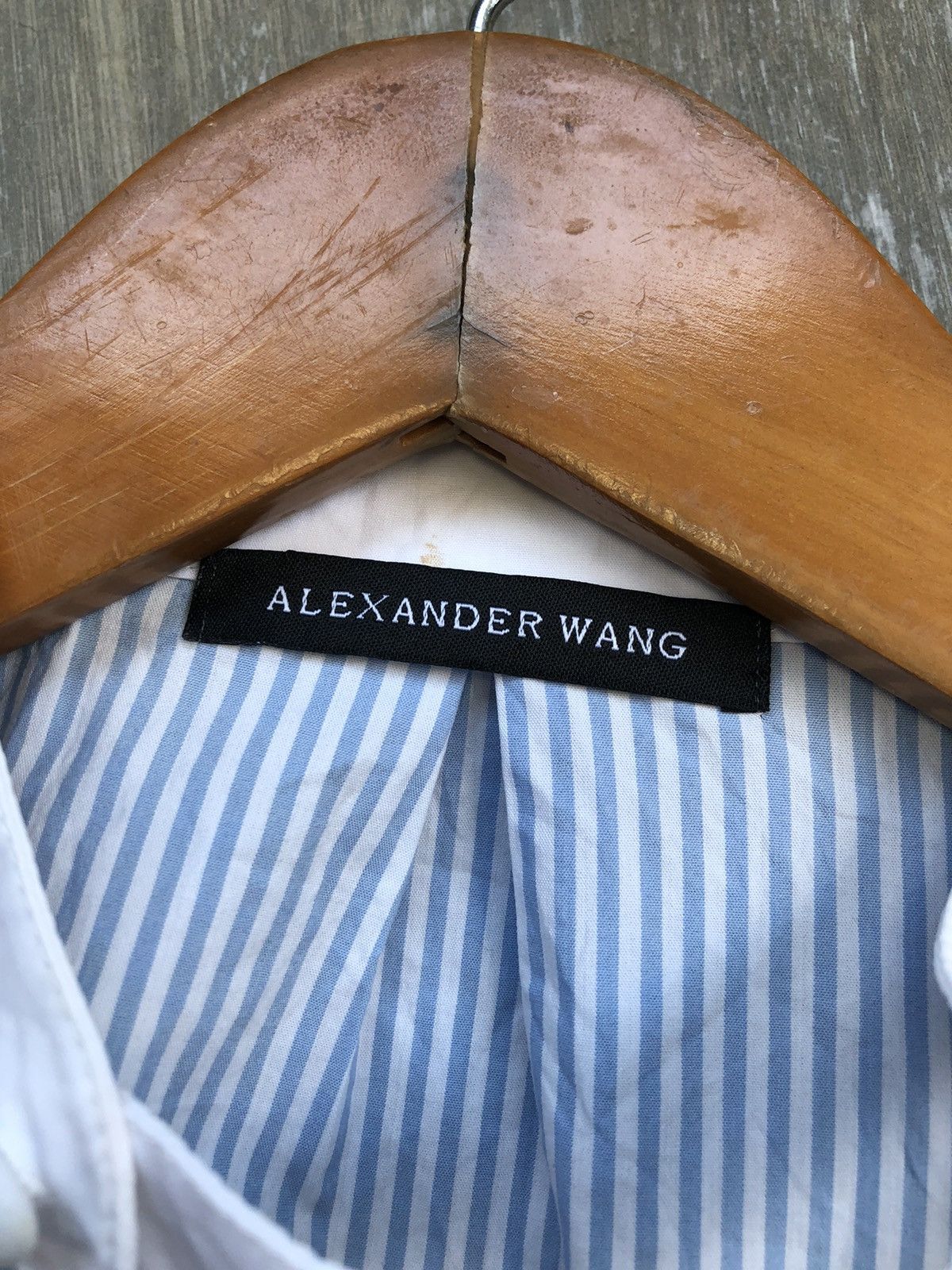 Alexander Wang Alexander Wang Asymmetrical Stripe Midi Dress Size M / US 6-8 / IT 42-44 - 5 Thumbnail