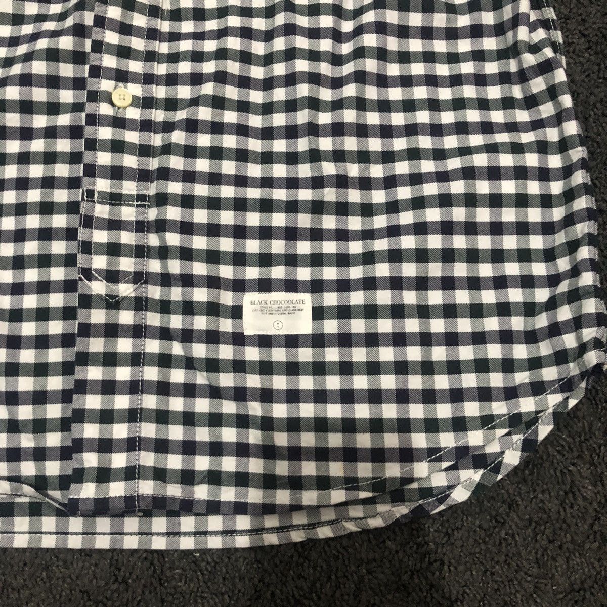 Other Black chocoolate long sleeve stripe shirt Size US L / EU 52-54 / 3 - 5 Thumbnail