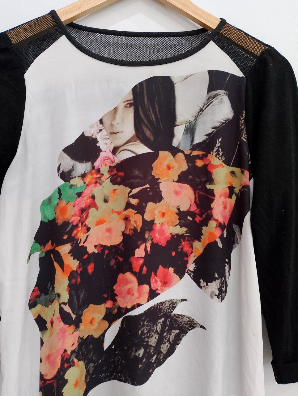 Hysteric Glamour SI STYLE INNERVE Flower Abstract Art Graphic l/s Tee Size M / US 6-8 / IT 42-44 - 4 Thumbnail