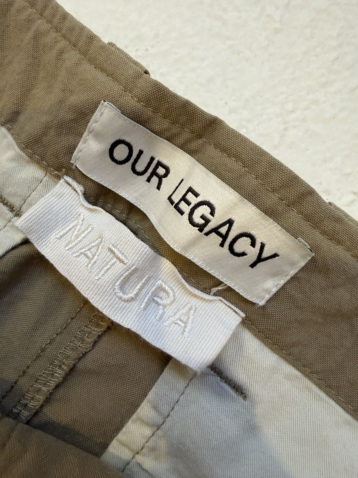 Our Legacy Our Legacy Work Cargo - Laurel Beige Nylon Oxford Size US 32 / EU 48 - 6 Thumbnail