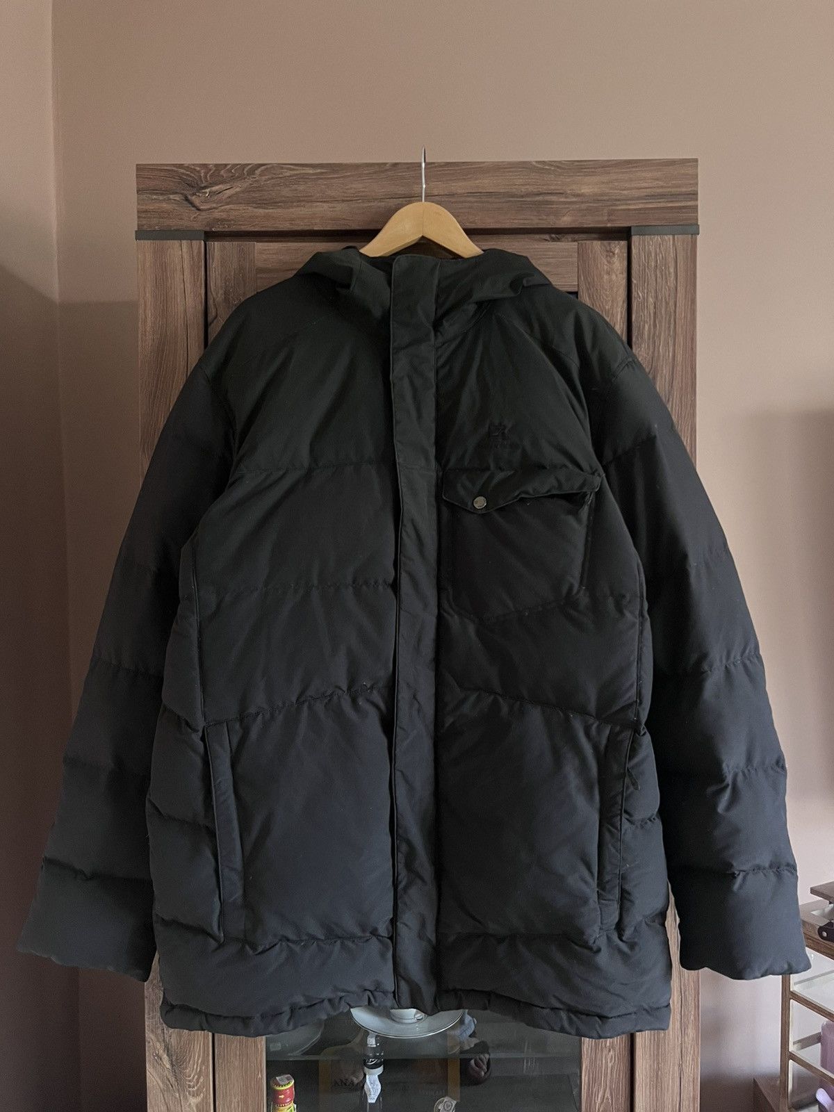 Salomon Vintage Salomon Puffer Down Parka Jacket Black XL Size US XL / EU 56 / 4 - 1 Thumbnail