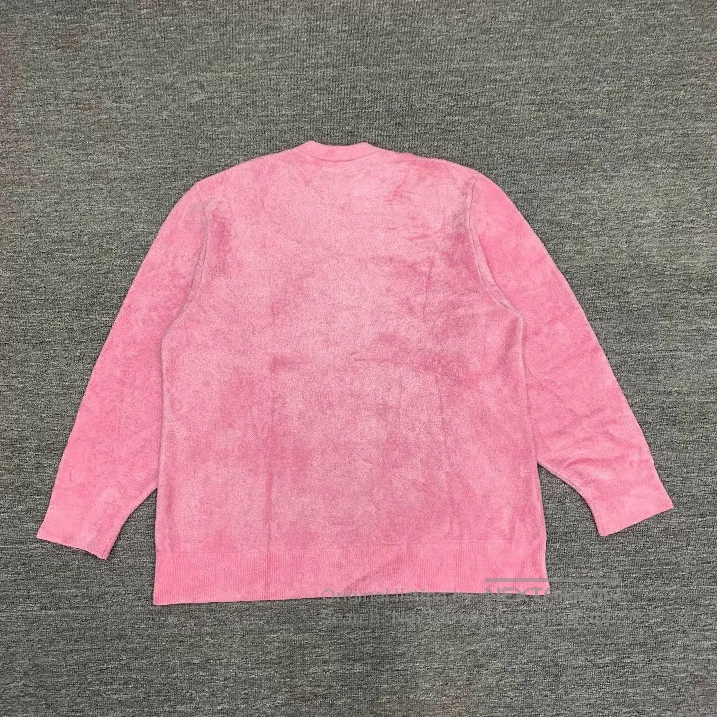 Balenciaga Balenciaga Pink Heart Sweater M Size. Size M / US 6-8 / IT 42-44 - 2 Thumbnail