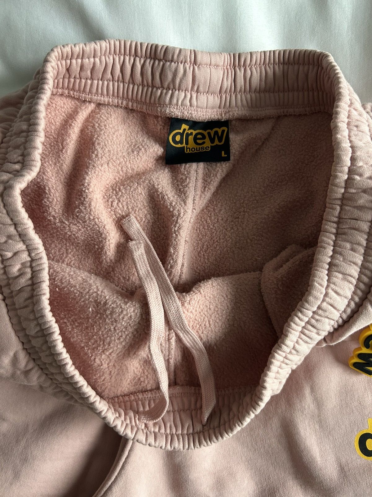 Drew House × Justin Bieber Drew House Secret Sweatshorts Dusty Rose Large Size US 33 - 4 Thumbnail