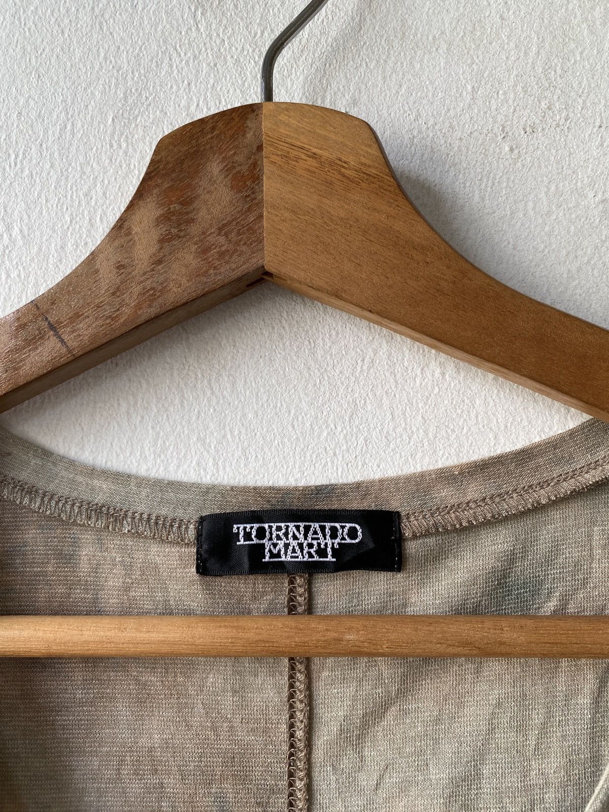 Japanese Brand 1990s - Tornado Mart Japan Ices Dyed Sleeveless Tee Size US S / EU 44-46 / 1 - 9 Thumbnail