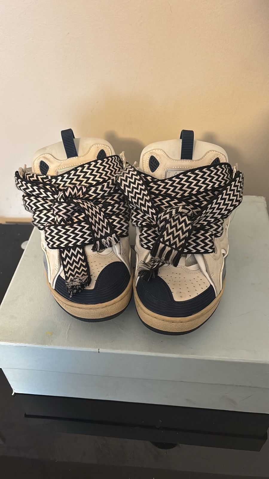 Lanvin LANVIN curb sneaker SSENSE exclusive Size US 9 / EU 42 - 1 Thumbnail