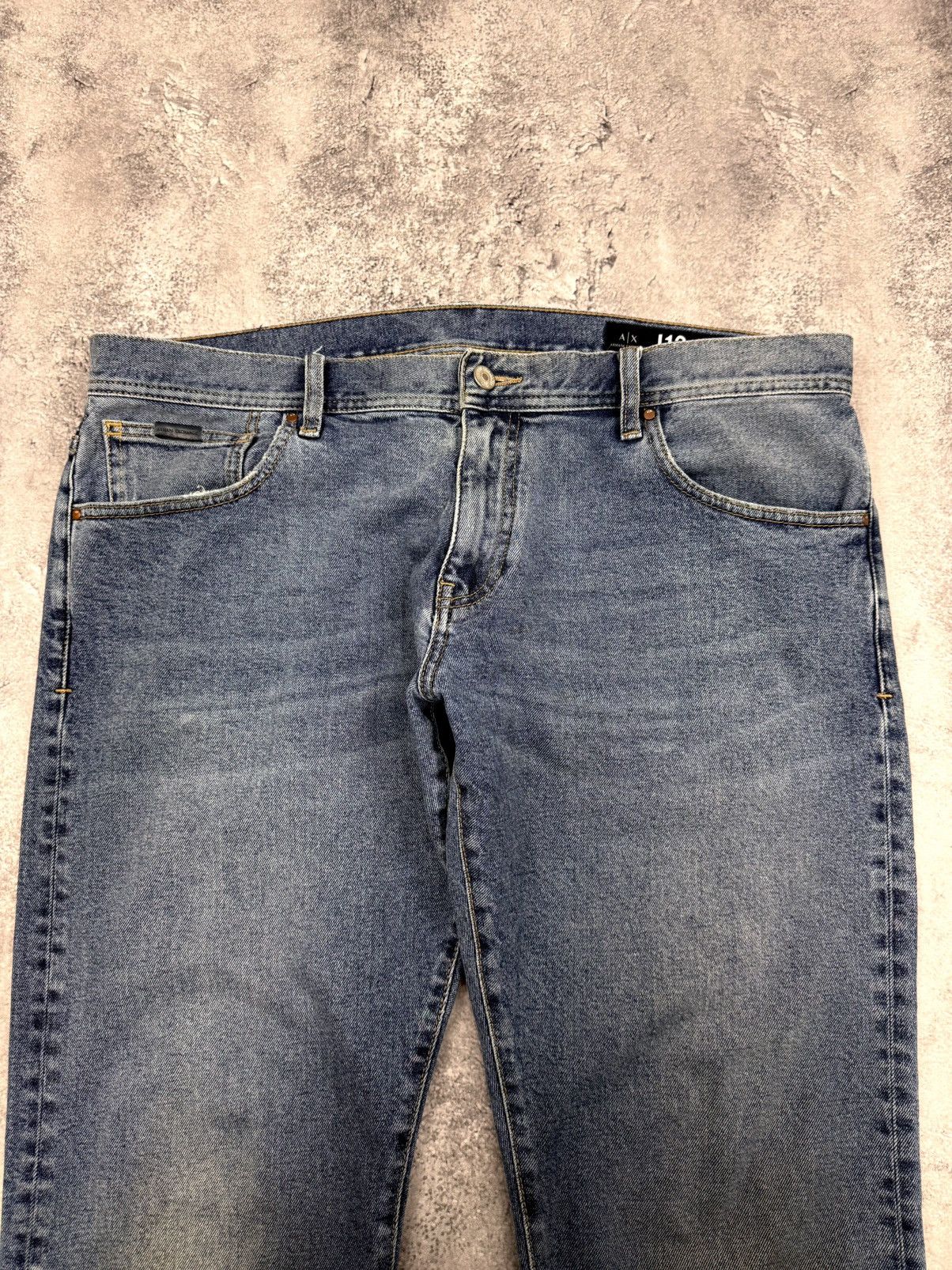 Armani Armani Exchange Men Cotton Denim Jeans Blue Size 36 Size US 36 / EU 52 - 5 Thumbnail