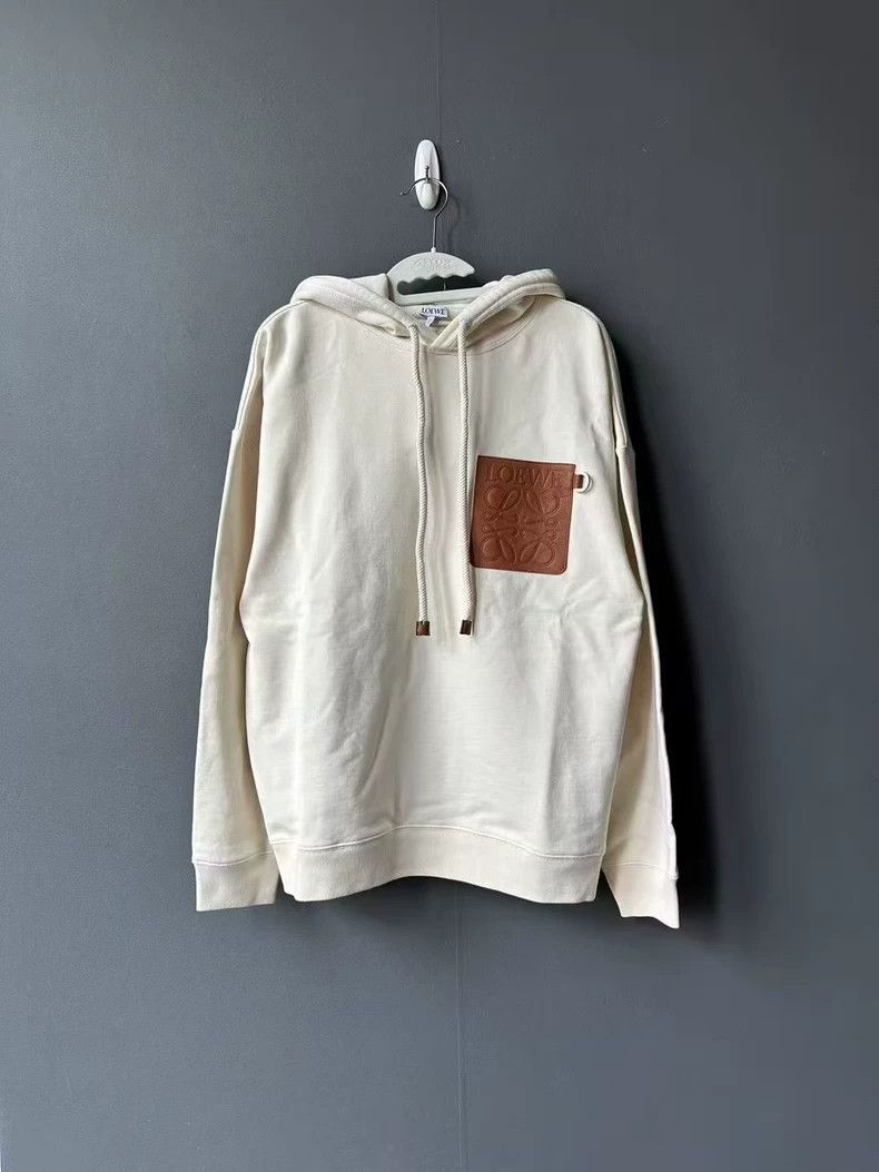 Loewe LOEWE Leather hoodie Size S / US 4 / IT 40 - 1 Thumbnail