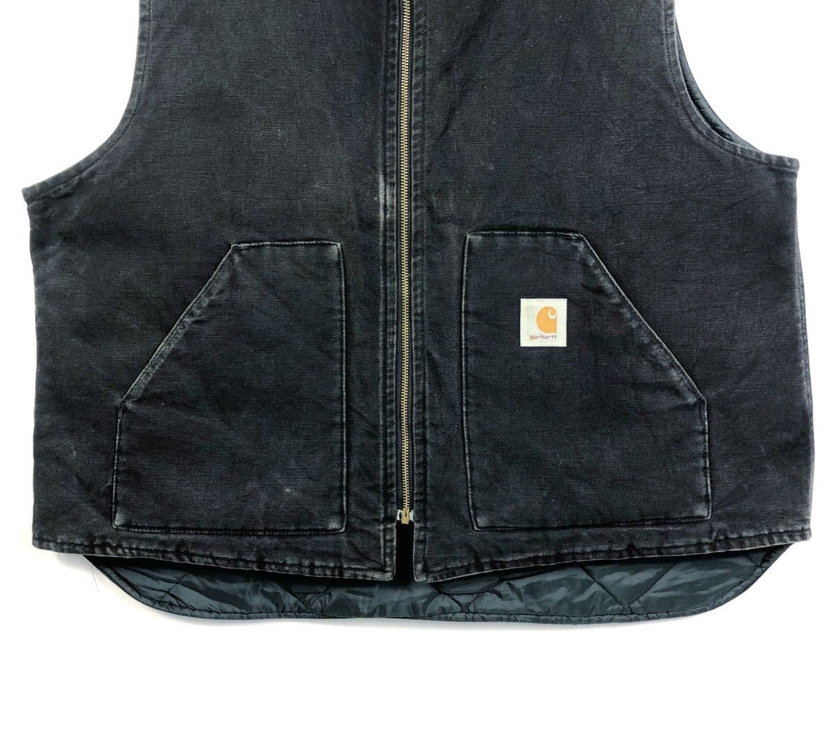Carhartt × Vintage Rare Vintage Carhartt Quilted Vest Jacket Made in USA Size US XXL / EU 58 / 5 - 3 Thumbnail