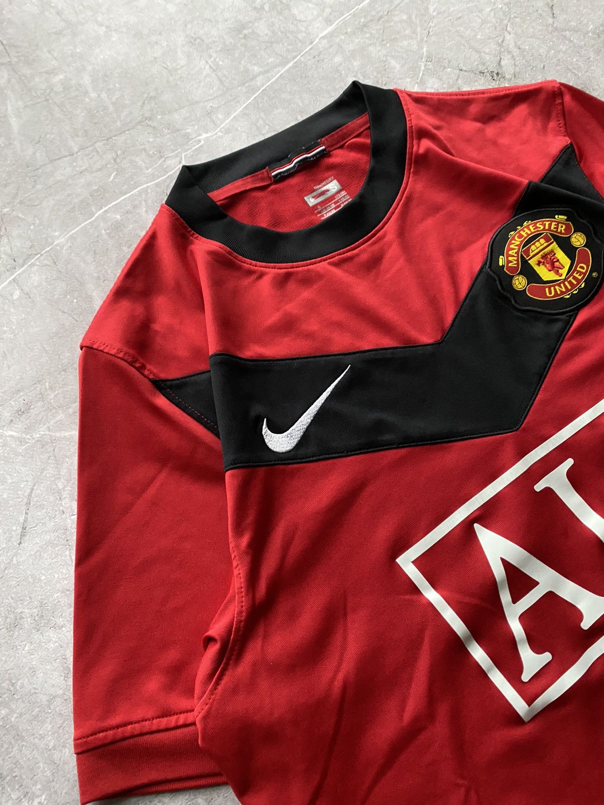 Nike 🏴󠁧󠁢󠁥󠁮󠁧󠁿Nike Manchester United Home 2009/10 Football Soccer Jersey Size US S / EU 44-46 / 1 - 3 Thumbnail