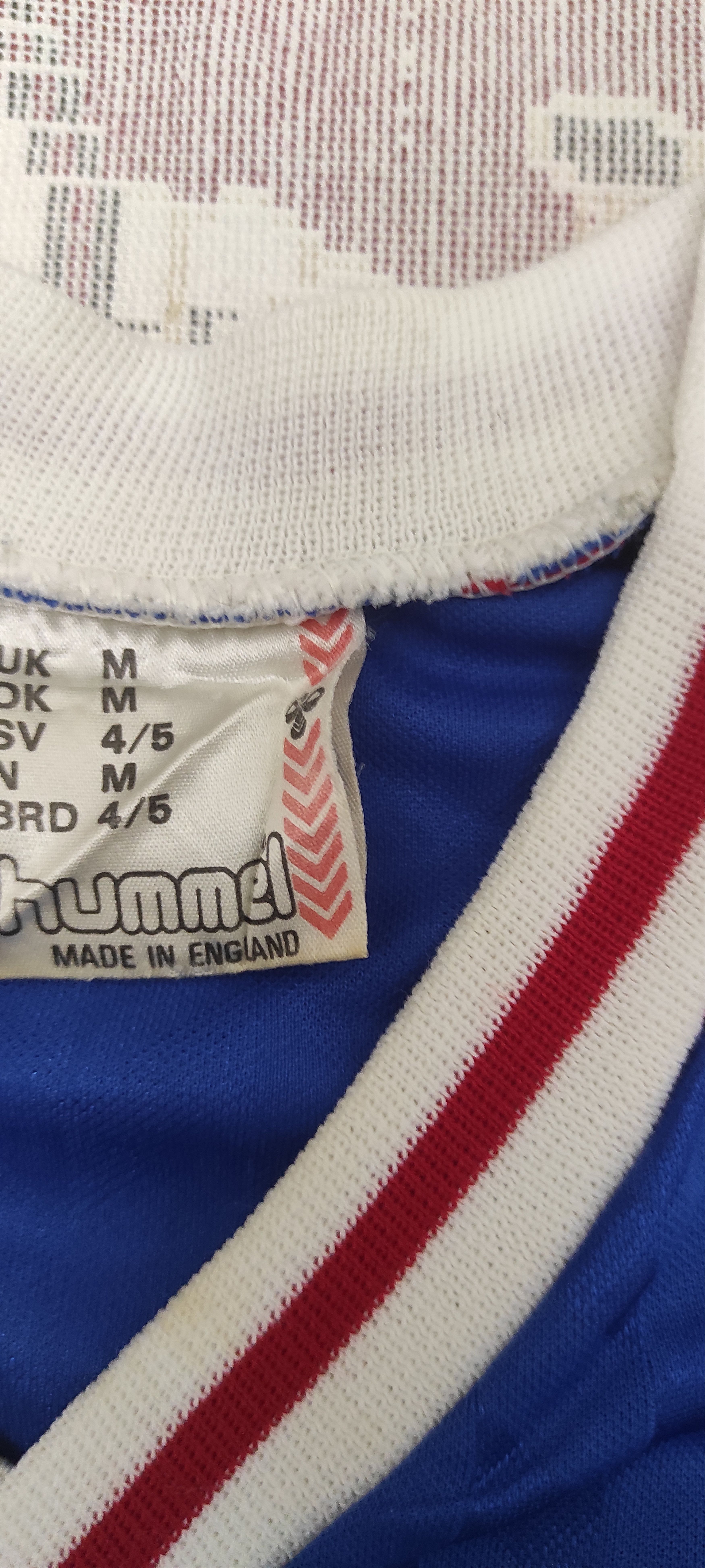 Hummel Linfield Home football shirt 1987 - 1989 Rare Vintage Size US M / EU 48-50 / 2 - 4 Thumbnail