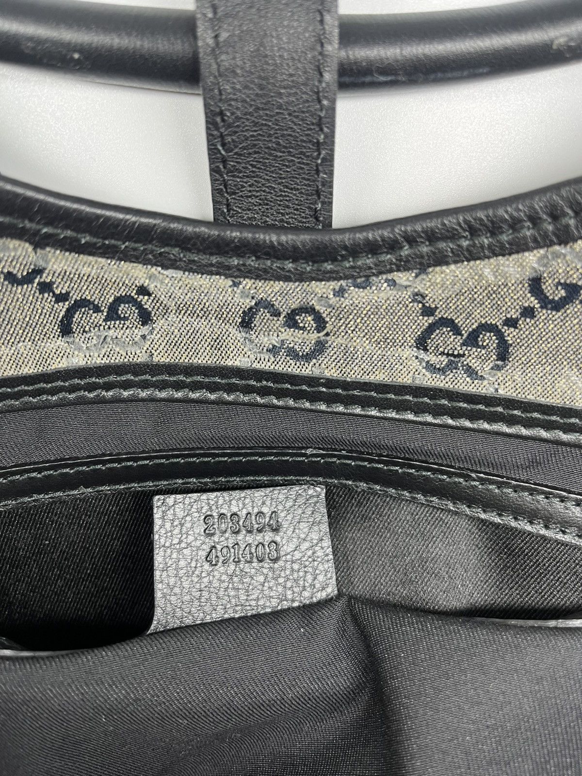 Gucci GUCCI Crystal Monogram Medium Joy Shoulder Bag Black Size ONE SIZE - 23 Thumbnail