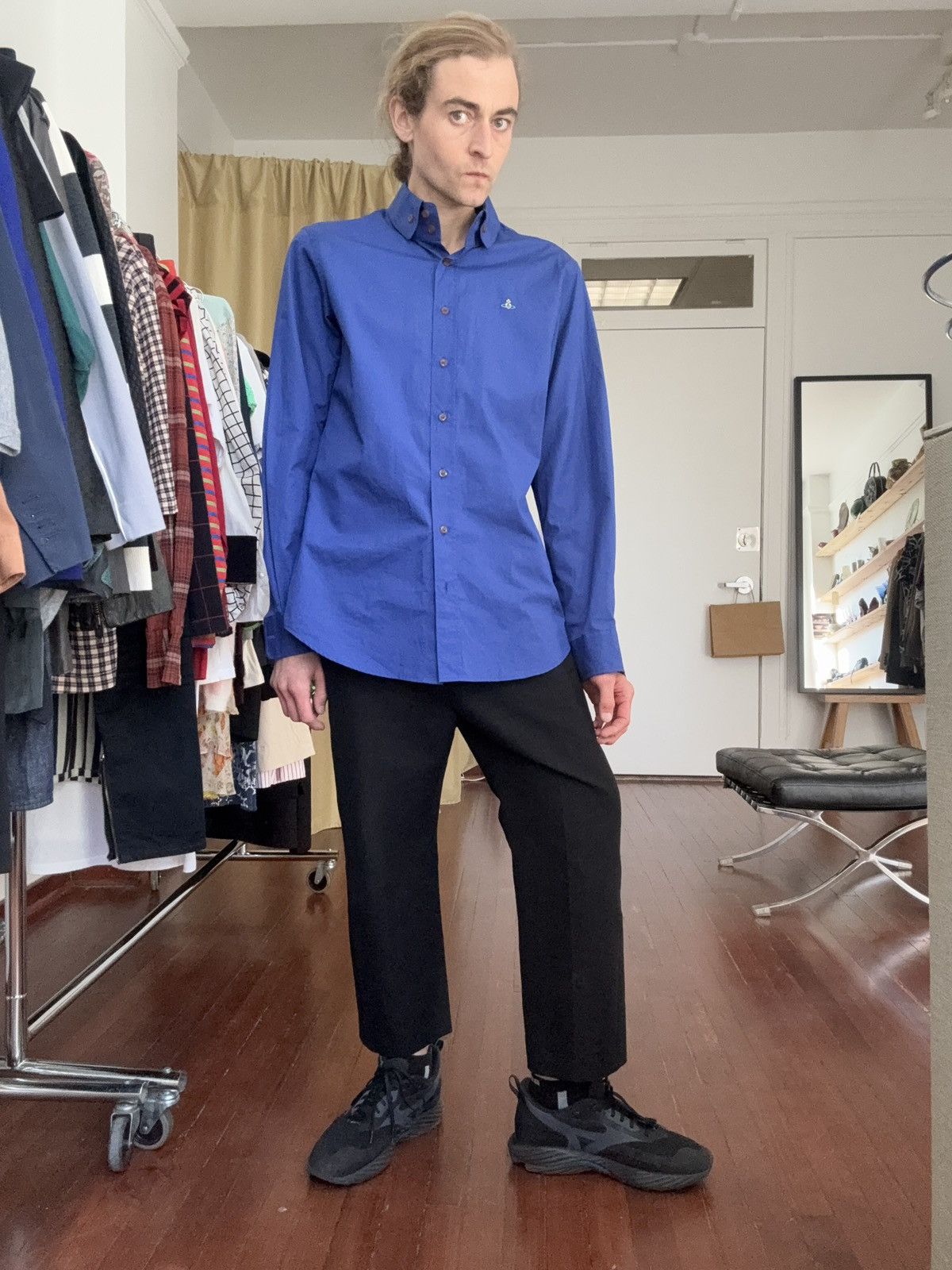 Rick Owens Rick Owens SS18 Dirt Woven Cropped Trousers Size US 32 / EU 48 - 8 Thumbnail