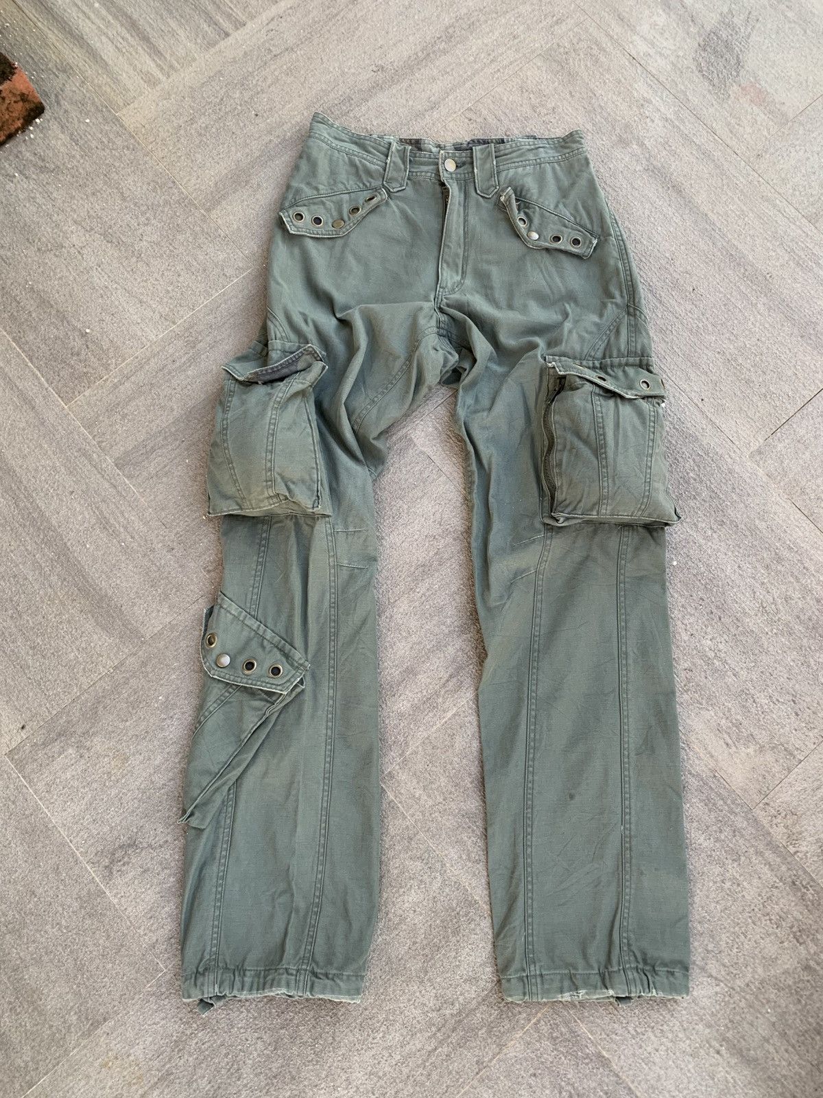 Vintage Vintage Naluca Cargo Pants Size US 30 / EU 46 - 1 Thumbnail