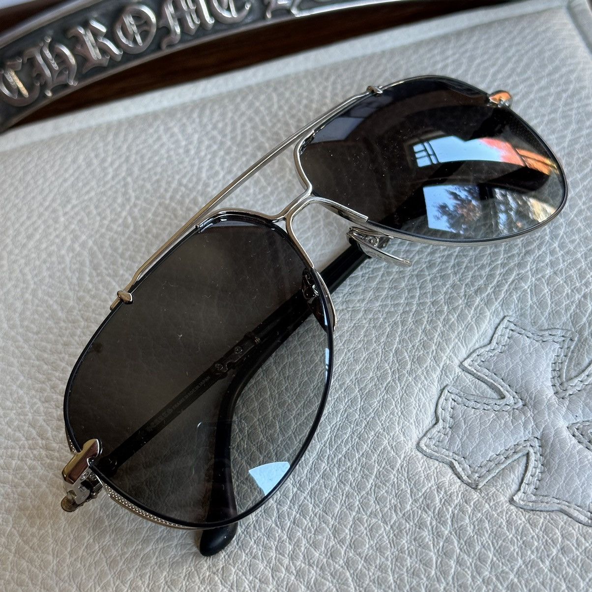 Chrome Hearts Chrome Hearts GRITT Sunglasses | Grailed