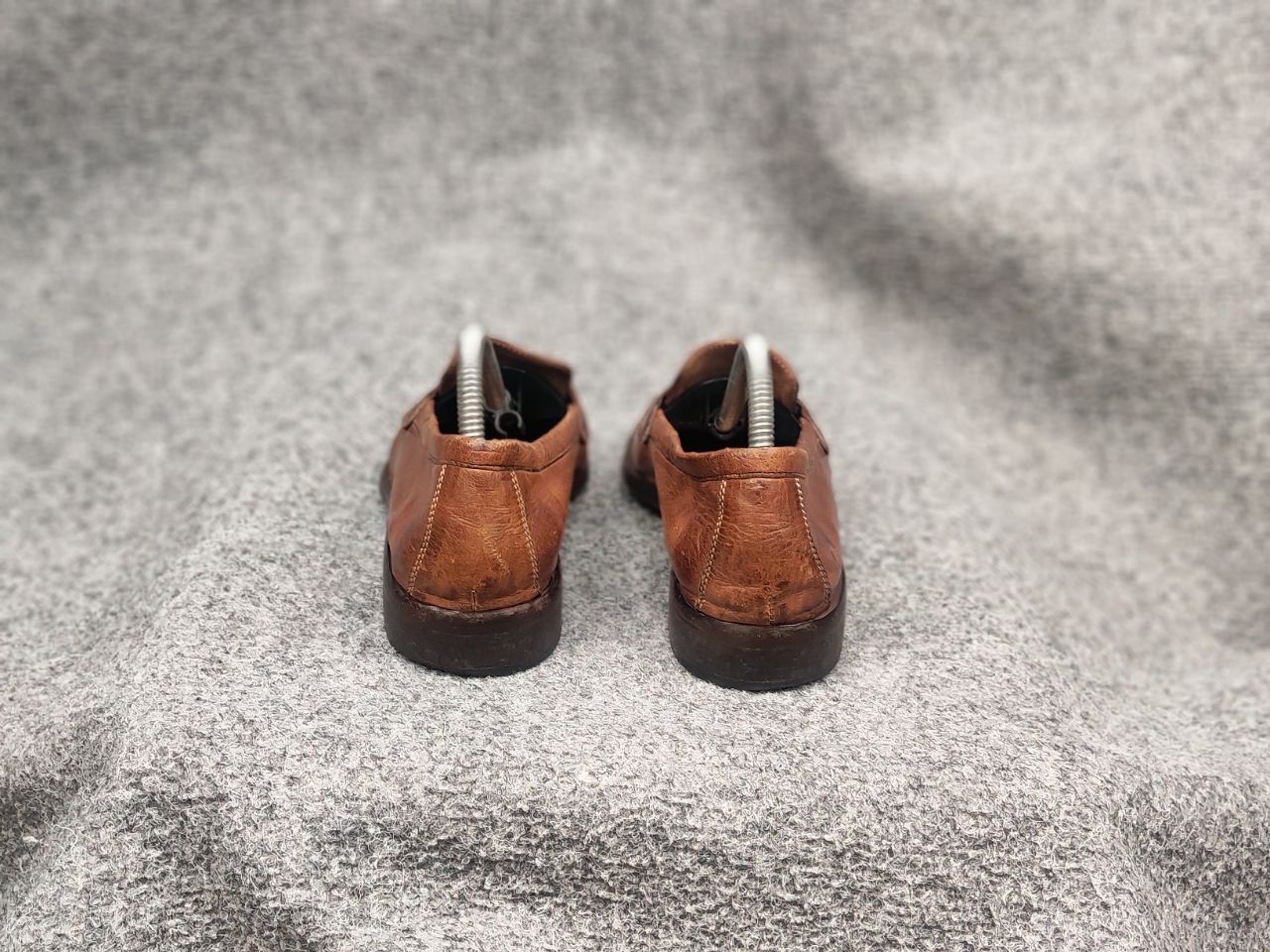 Vintage Gidigio Premium Design Classic brown Leather Loafers Shoes Size US 8.5 / IT 38.5 - 11 Thumbnail