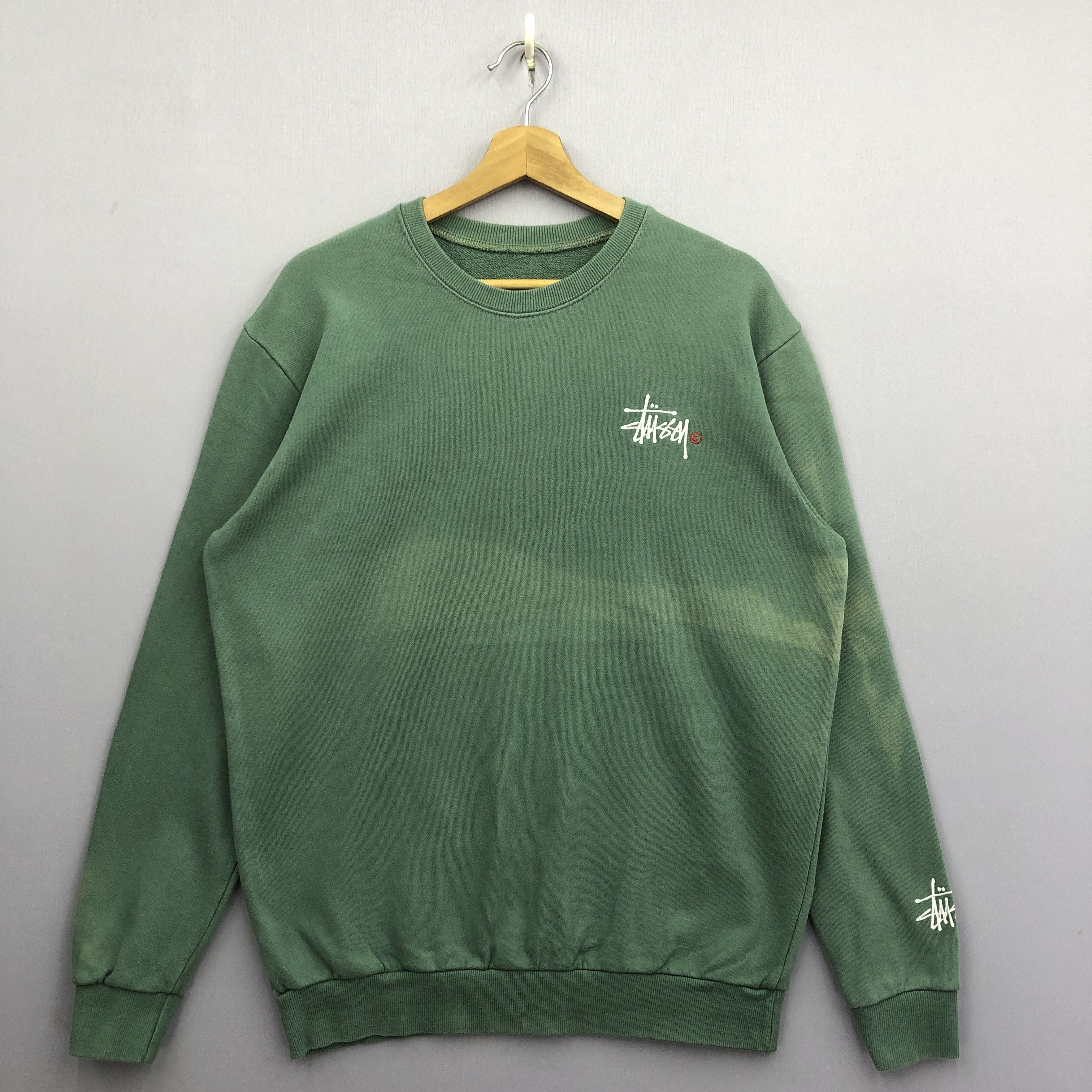 Stussy × Vintage Vintage Stussy Sweater Skate Streetwear Sweatshirt Jumper Size US M / EU 48-50 / 2 - 1 Thumbnail
