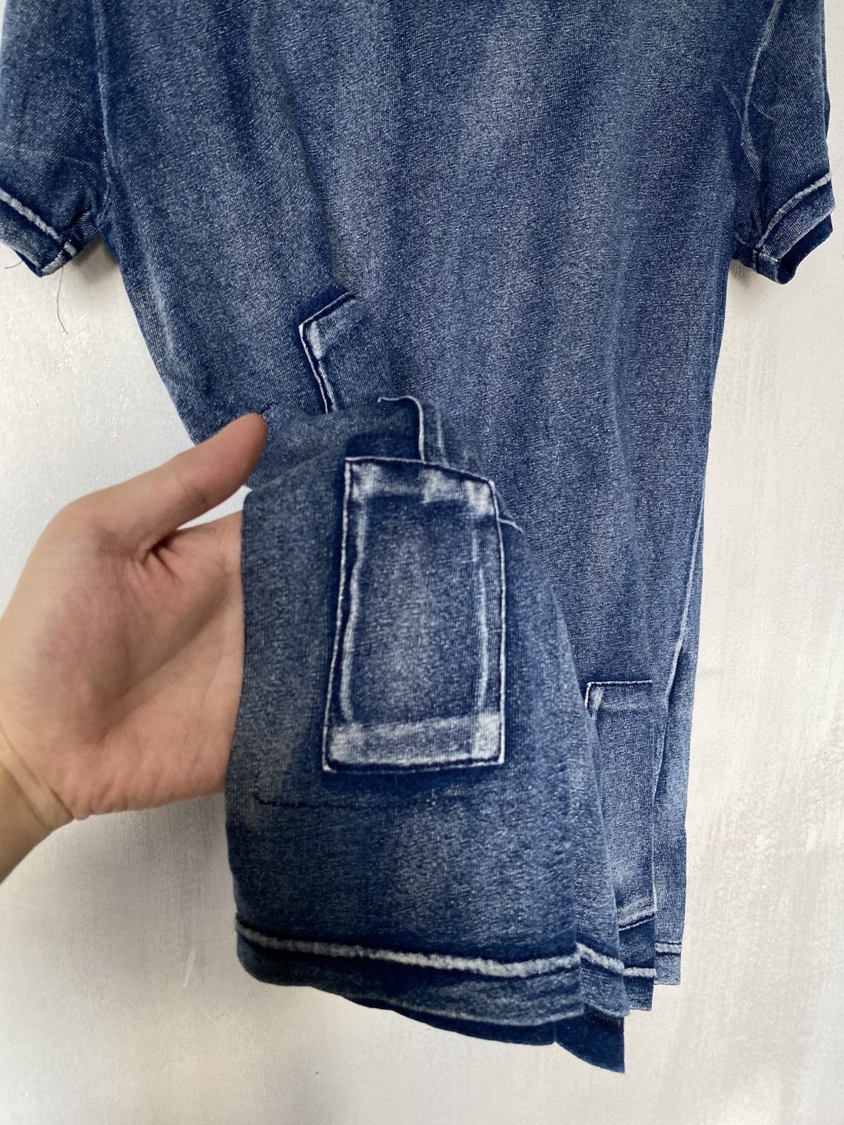 Beauty Beast × If Six Was Nine × Japanese Brand Growth by Grail Denim Patch Tshirt Size US M / EU 48-50 / 2 - 4 Thumbnail