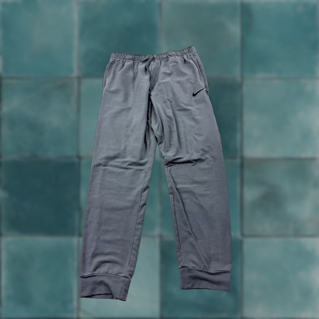 Nike Nike Mens Large Gray Dri-Fit Training Jogger Pants Size US 33 - 1 Thumbnail
