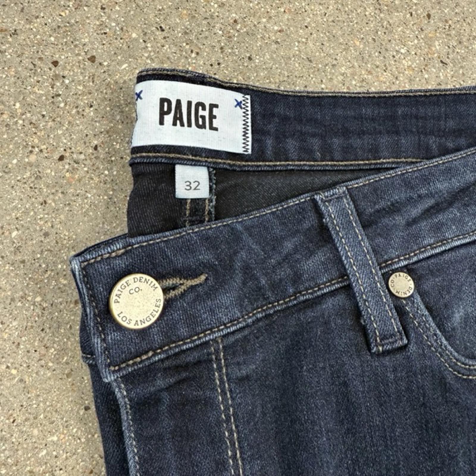 Paige NWOT Paige Skyline Skinny Jean Premium Denim Dark Wash - 32 Size 32" / US 10 / IT 46 - 1 Thumbnail