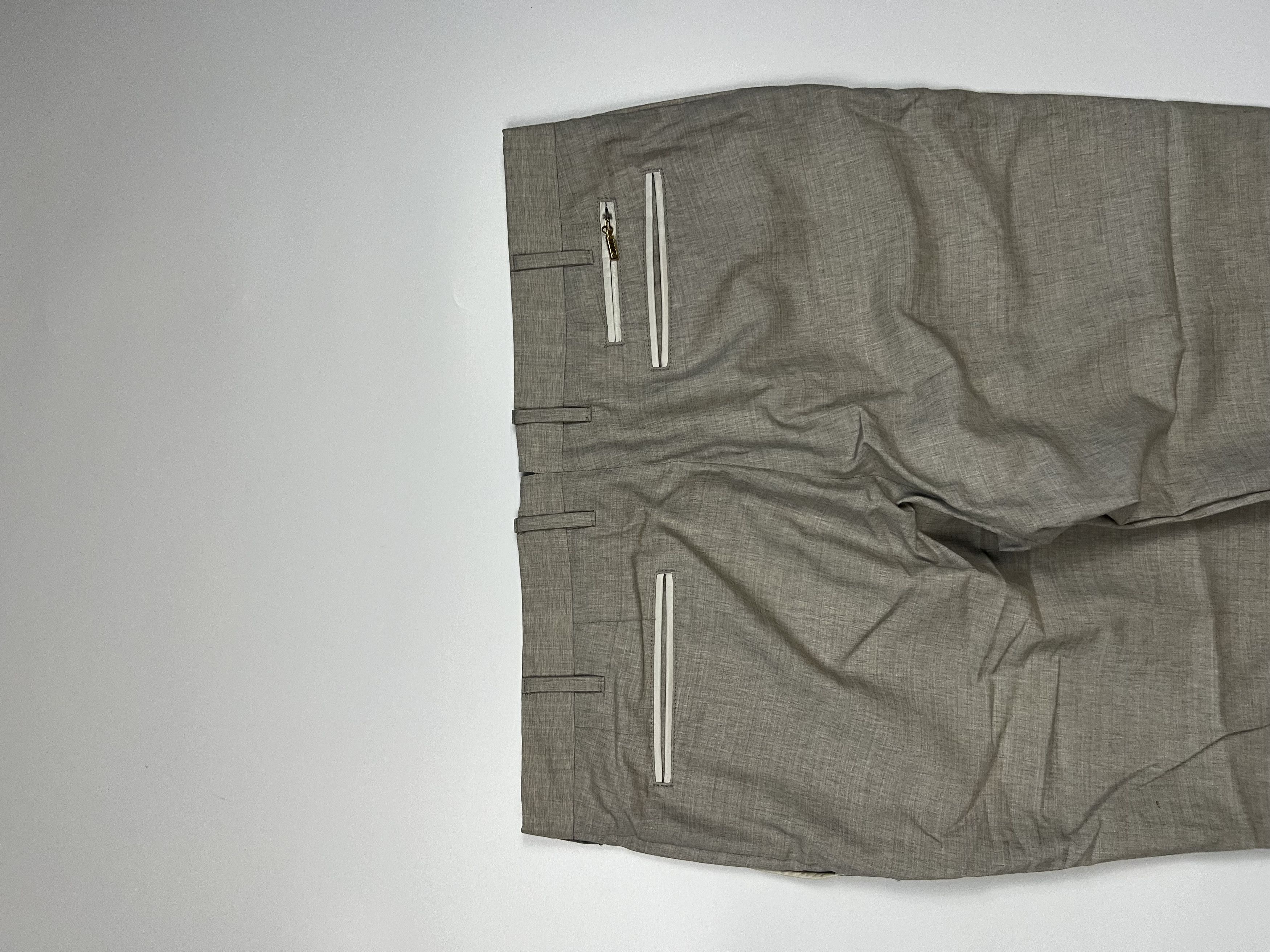 Zilli zilli pants mens size 50 flax classic luxury Size US 38 / EU 54 - 4 Thumbnail