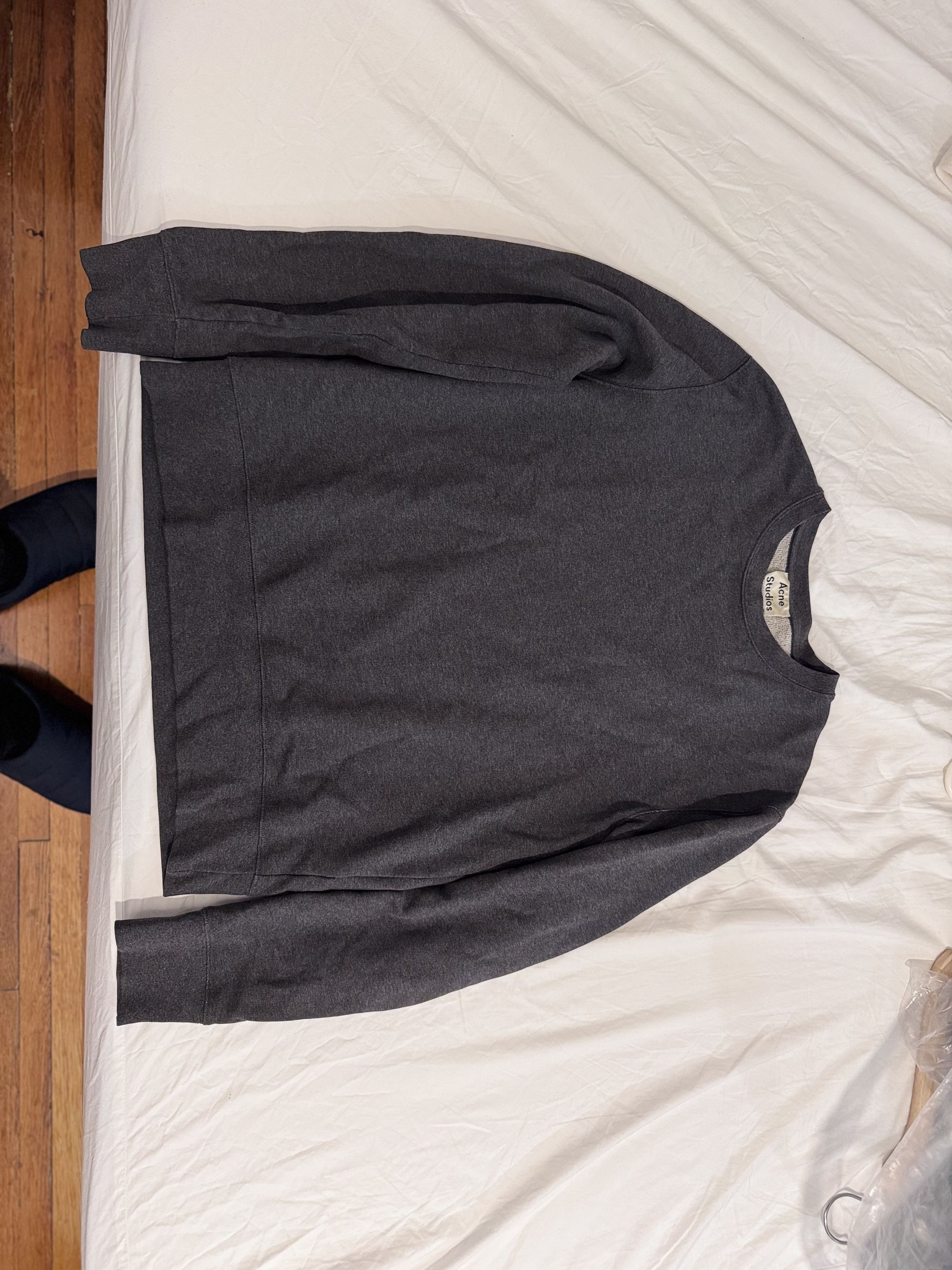 Acne Studios Acne Studios Sweatshirt Gray Men Small Size US S / EU 44-46 / 1 - 5 Thumbnail