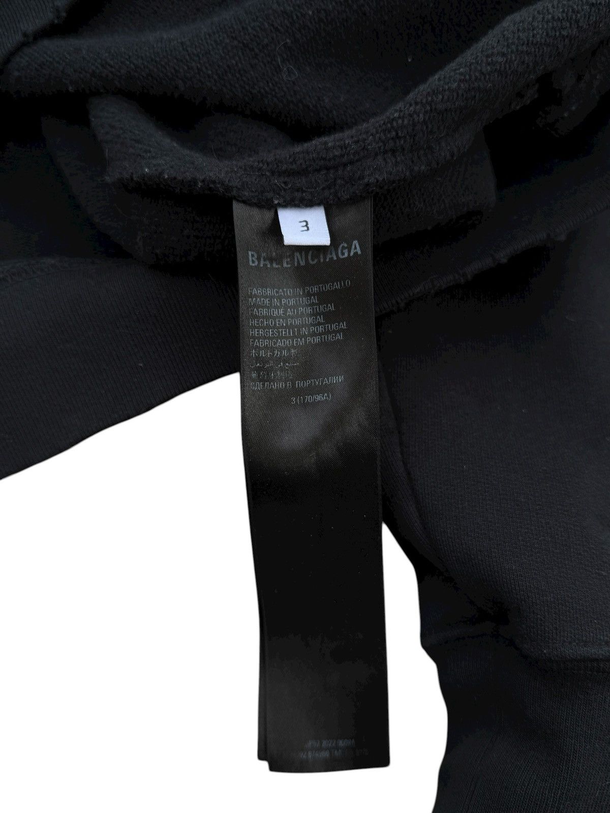 Balenciaga Balenciaga cursive spell out hoodie Size US L / EU 52-54 / 3 - 6 Thumbnail