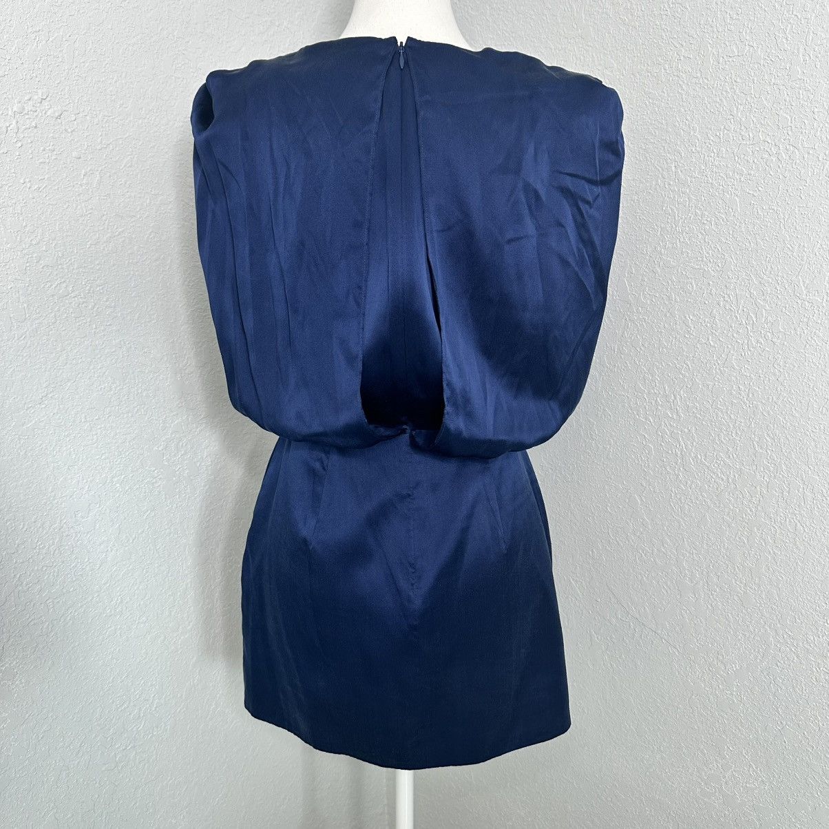 Amanda Uprichard NWOT Amanda Uprichard Aisling dress blue silk mini dress XS Size XS / US 0-2 / IT 36-38 - 4 Thumbnail