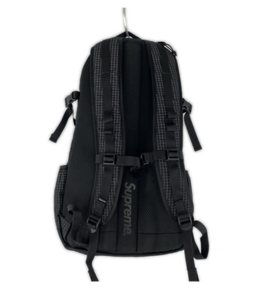 Supreme Supreme 24SS Backpack Black Logo Zip Size ONE SIZE - 2 Thumbnail