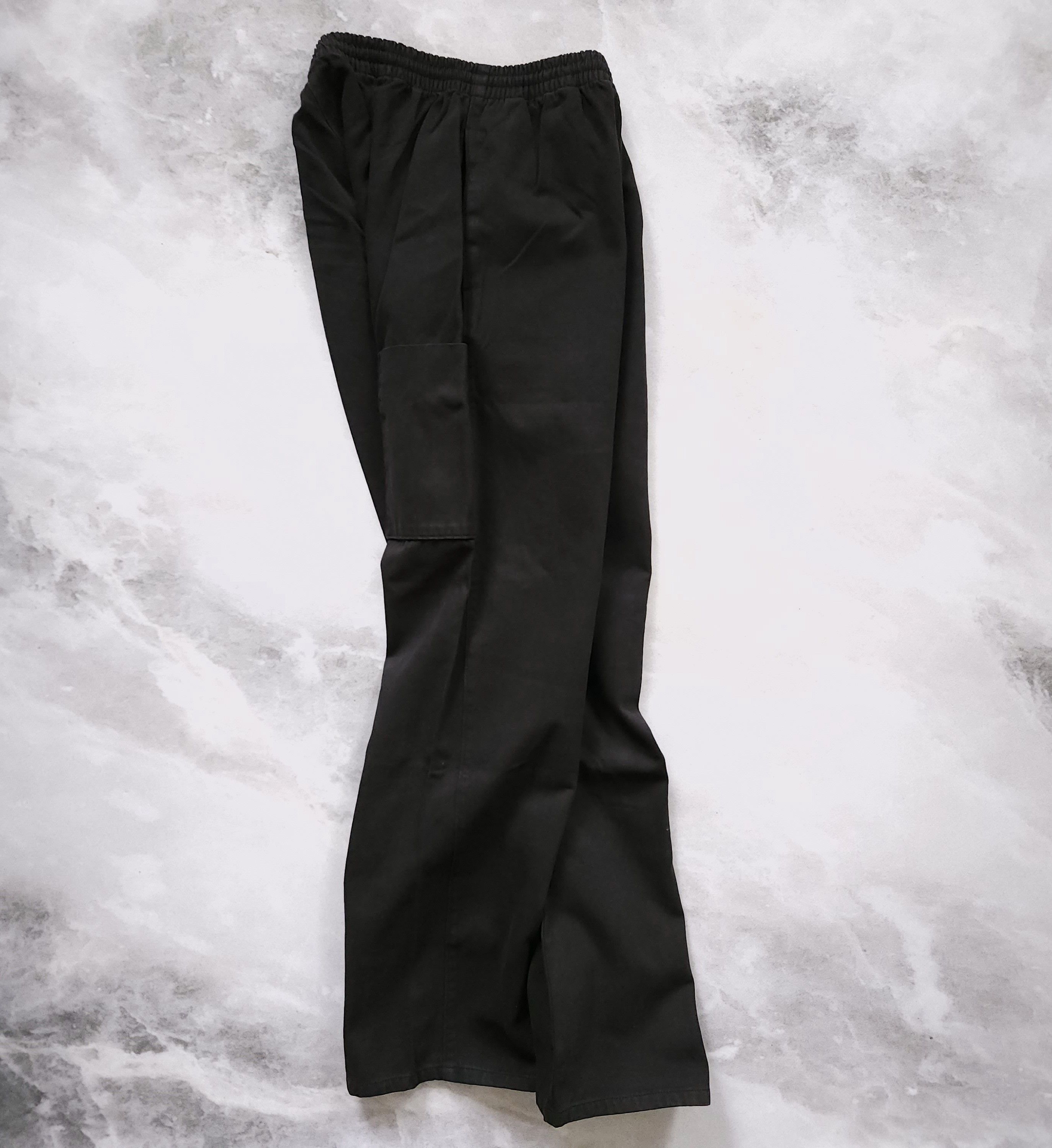 Yeezy Gap Balenciaga Sateen Cargo Pants Black XS New