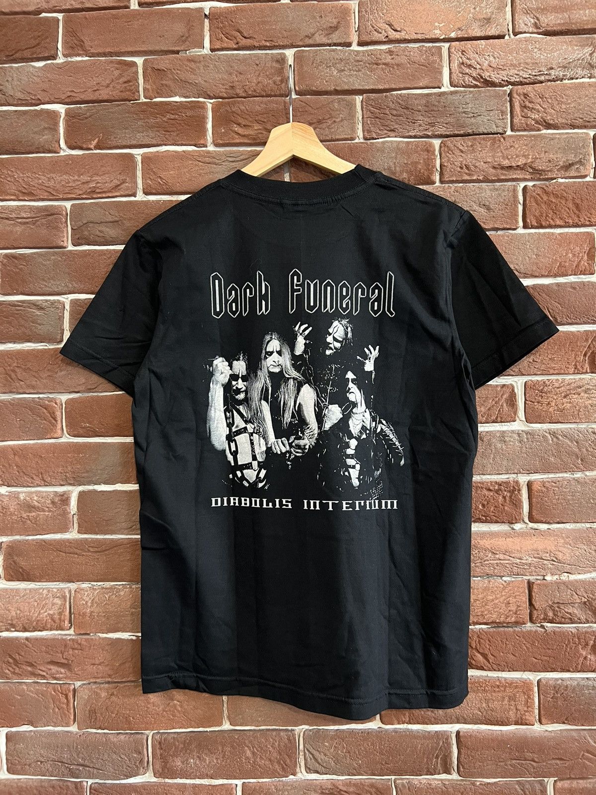 Band Tees Rare 2001 Dark Funeral Diabolis Interiu Black Metal Band Tee Size US M / EU 48-50 / 2 - 2 Thumbnail