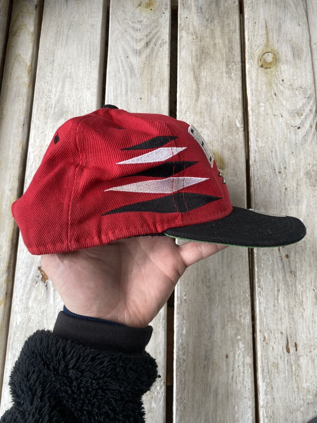 Mitchell & Ness × NBA × Vintage Vintage 90’s Chicago Bulls Mitchell & Ness NBA Cap Size ONE SIZE - 4 Thumbnail
